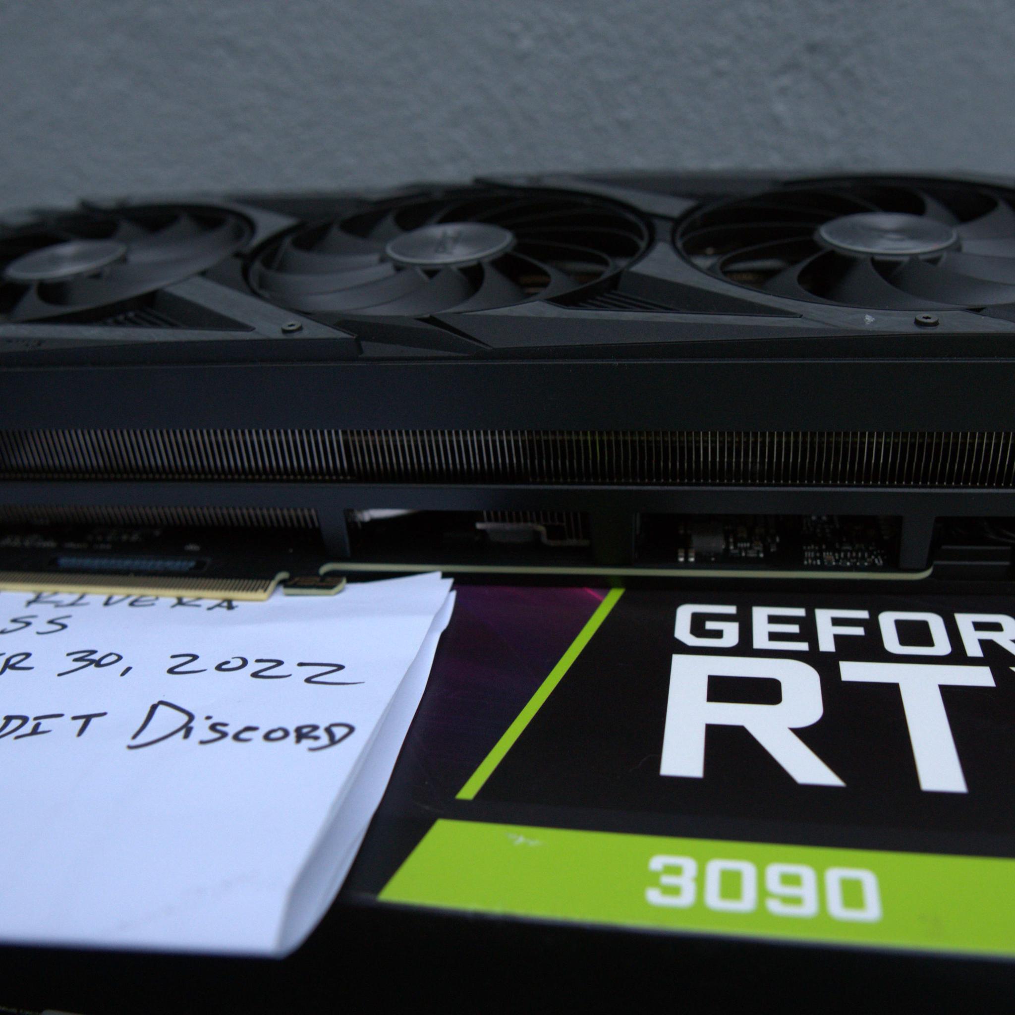 Asus Strix RTX 3090 OC NEw Open Box