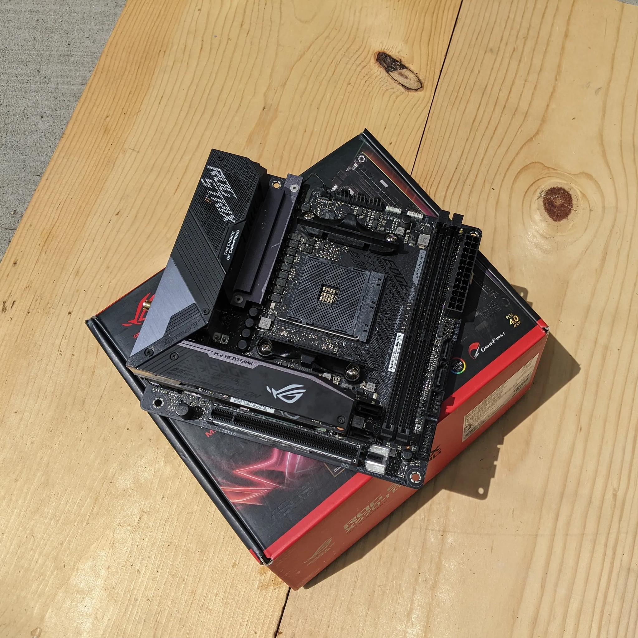 Asus ROG Strix X570-I Gaming Mini ITX AM4 Motherboard