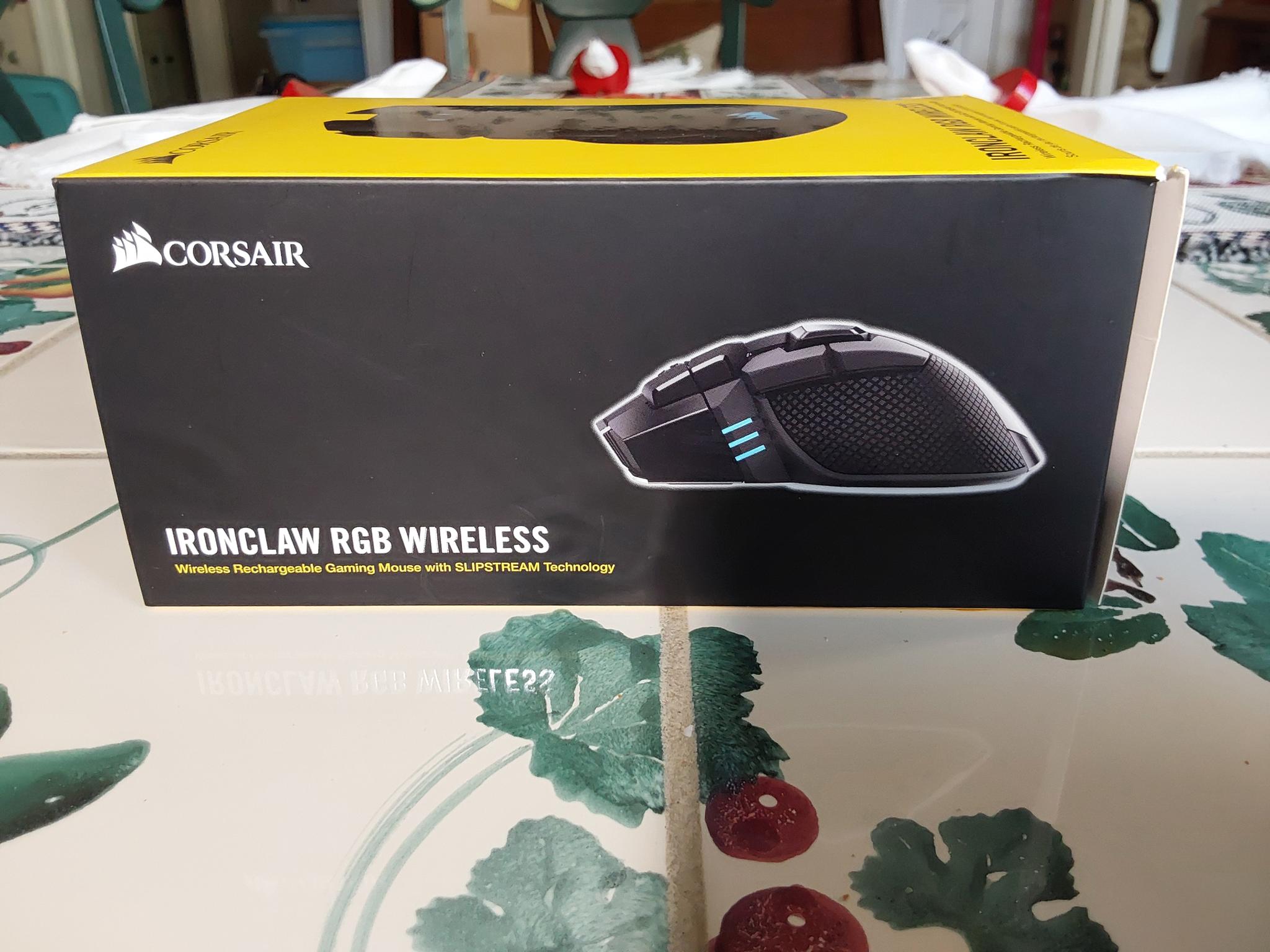 Corsair IRONCLAW Wireless RBG Gaming Mouse (NEW)