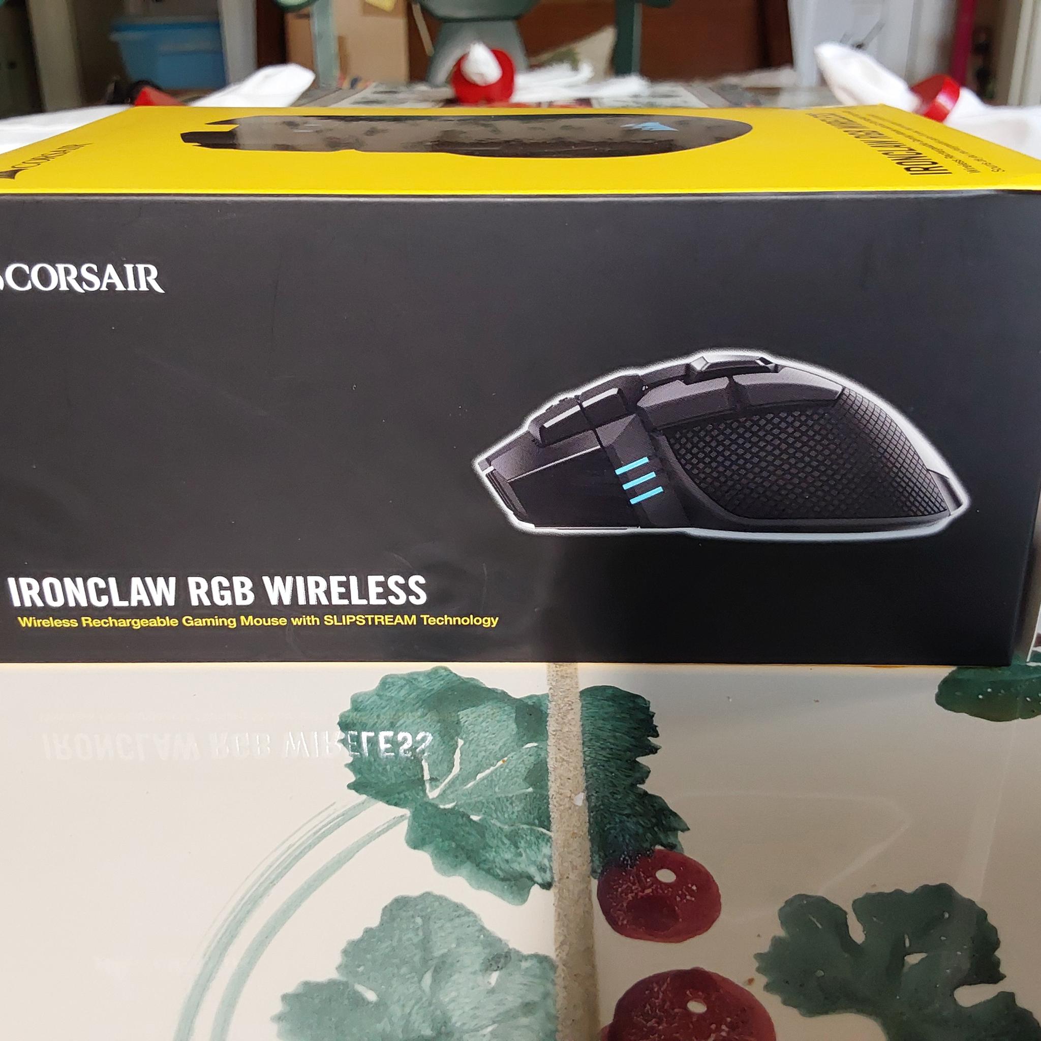 Corsair IRONCLAW Wireless RBG Gaming Mouse (NEW)
