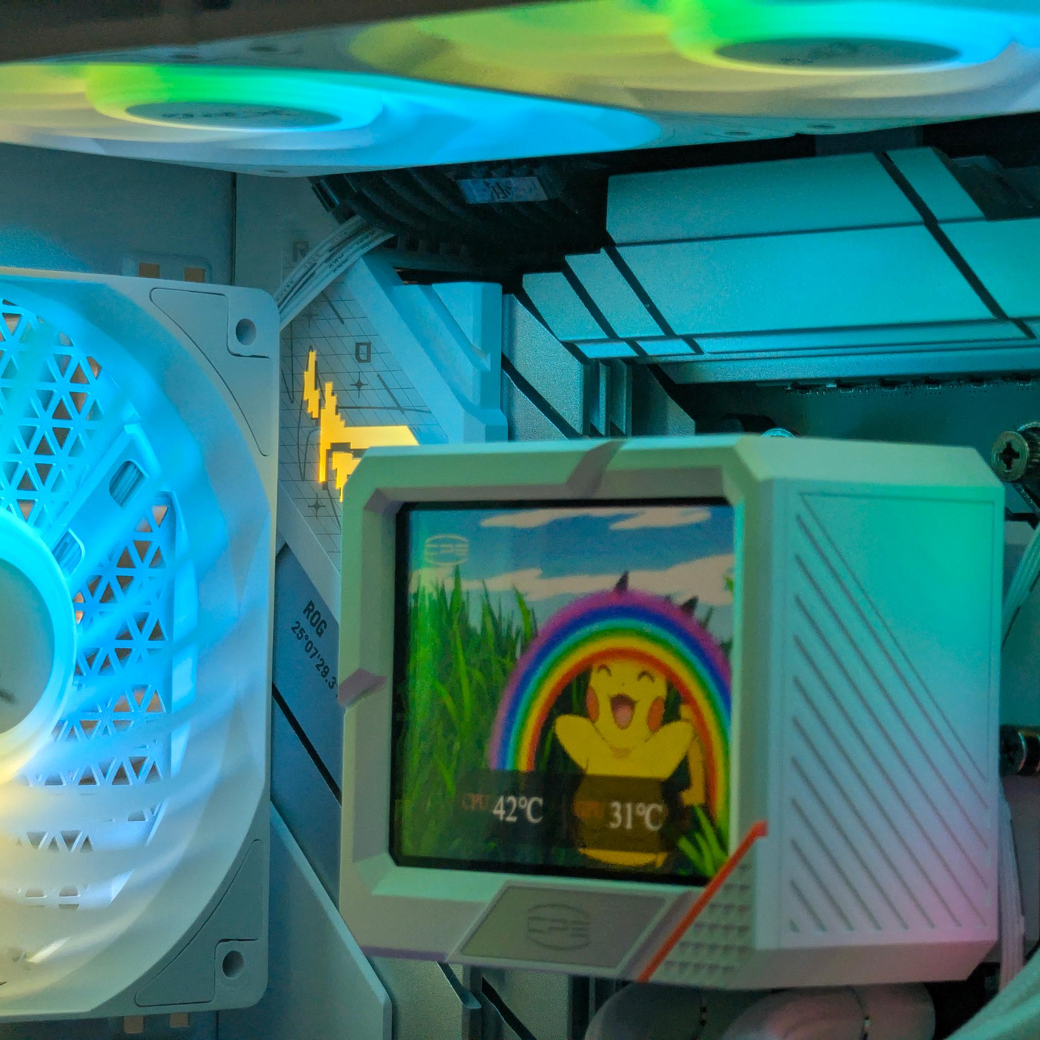 🌈🖤Ryzen 7 9800x3D | RX 9070 XT | 32GB DDR5 | 2TB SSD | Gaming PC🖤🌈