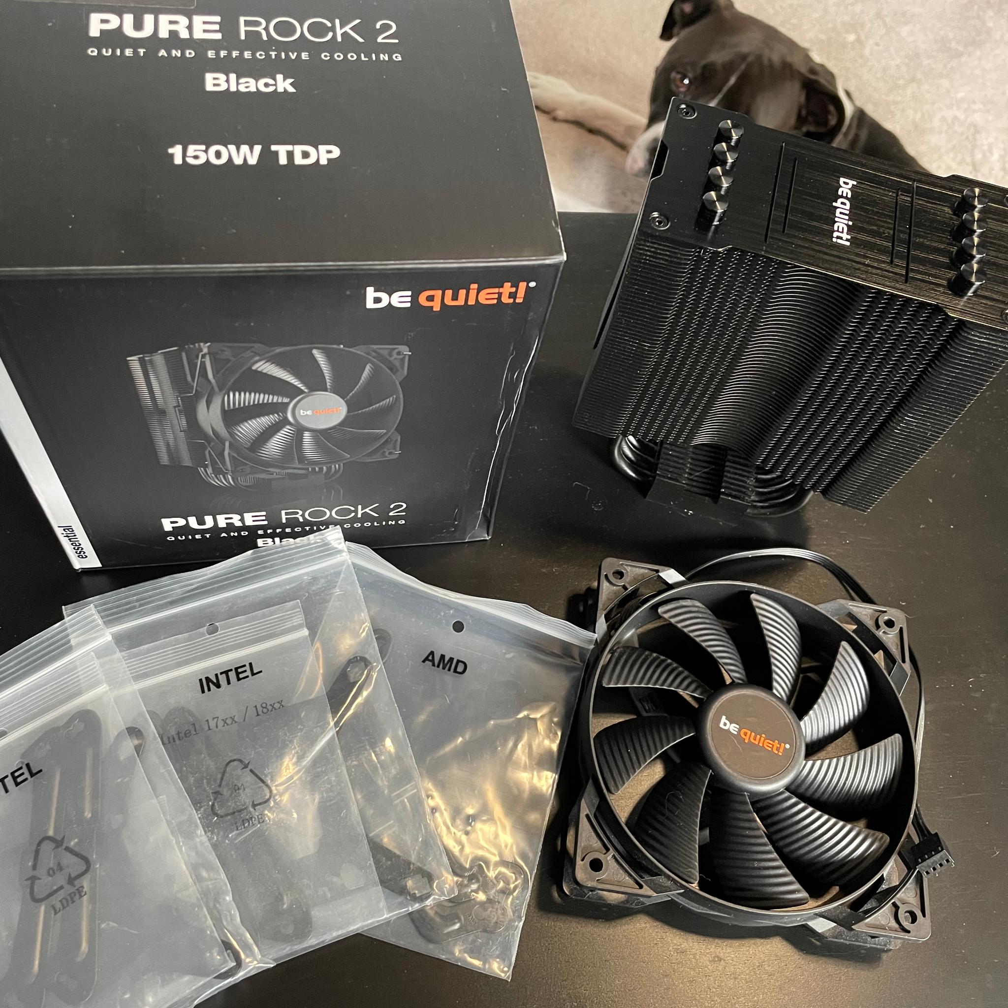 be quiet Pure Rock 105w TDP CPU Air Cooler Jawa