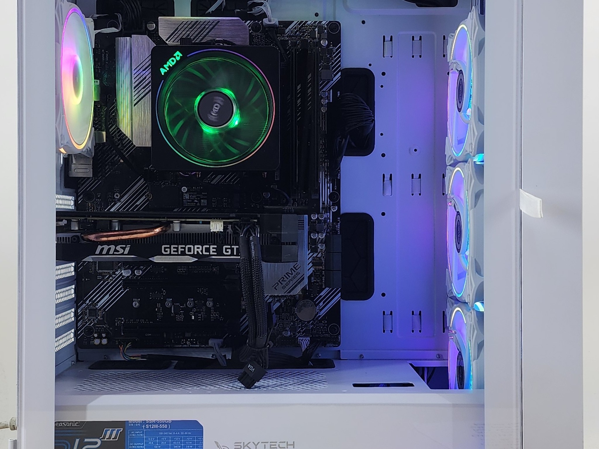 Gaming PC Ryzen 7 3800X 16GB RAM 500GB SSD GTX 1660 Ti 6GB Windows 11 Computer