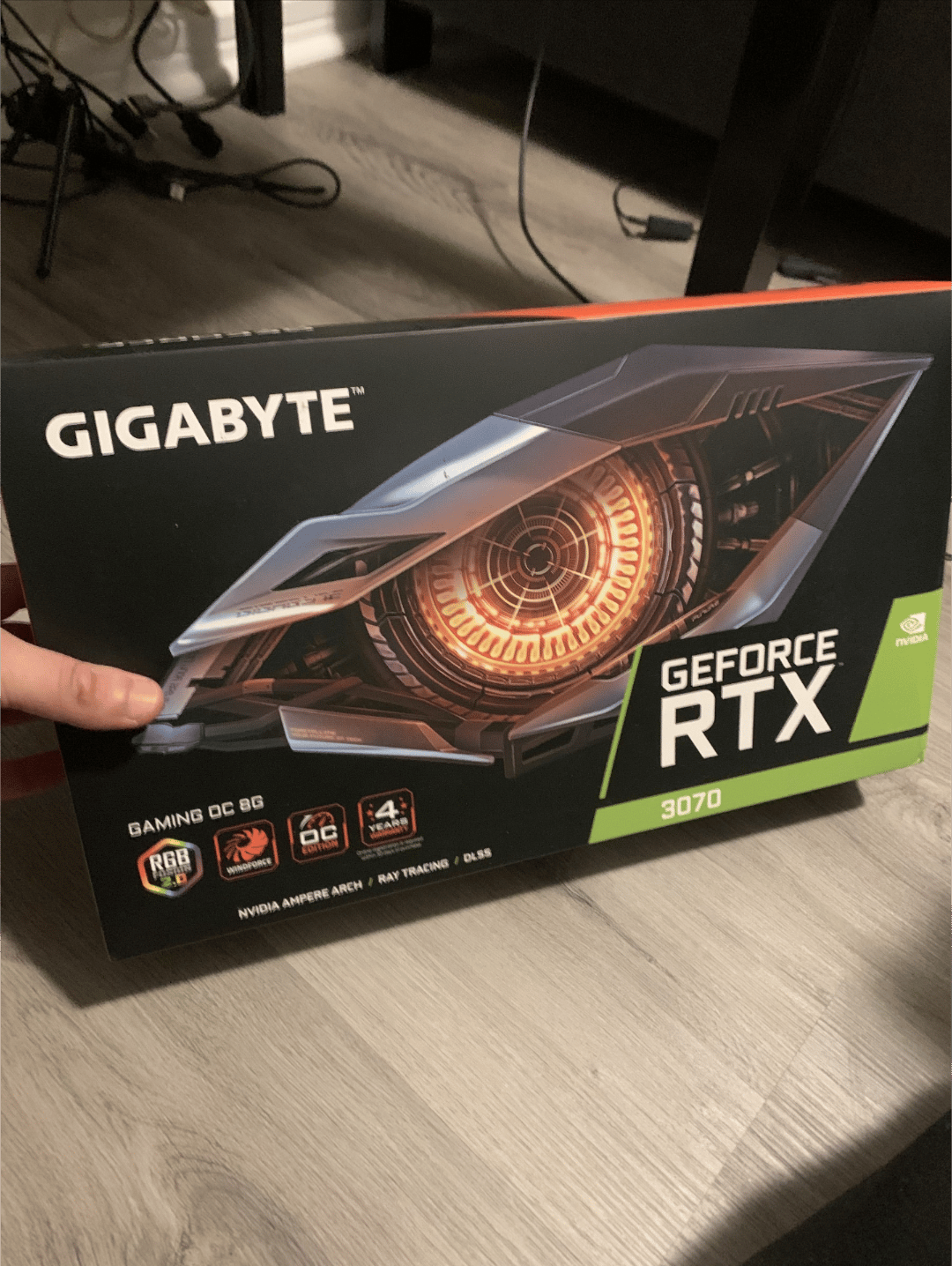 Gigabyte RTX 3070 8Gb Triple Fan - Used Prefect Condition With Original Box