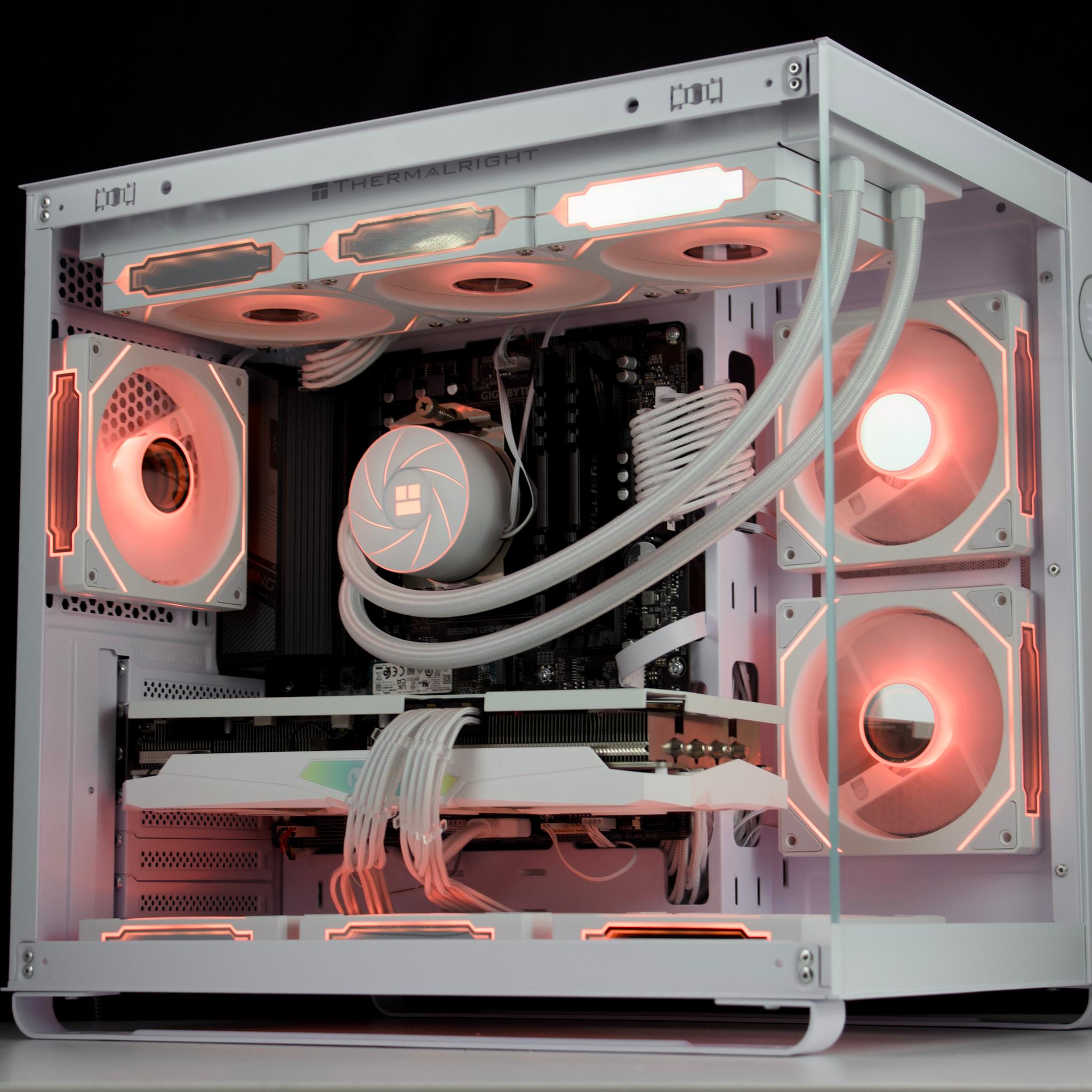 ❄️💎- Whiteout 1440P Gaming PC | RTX 3080, Ryzen 7 5700X, 32GB RAM, 1TB NVMe SSD ❄️💎
