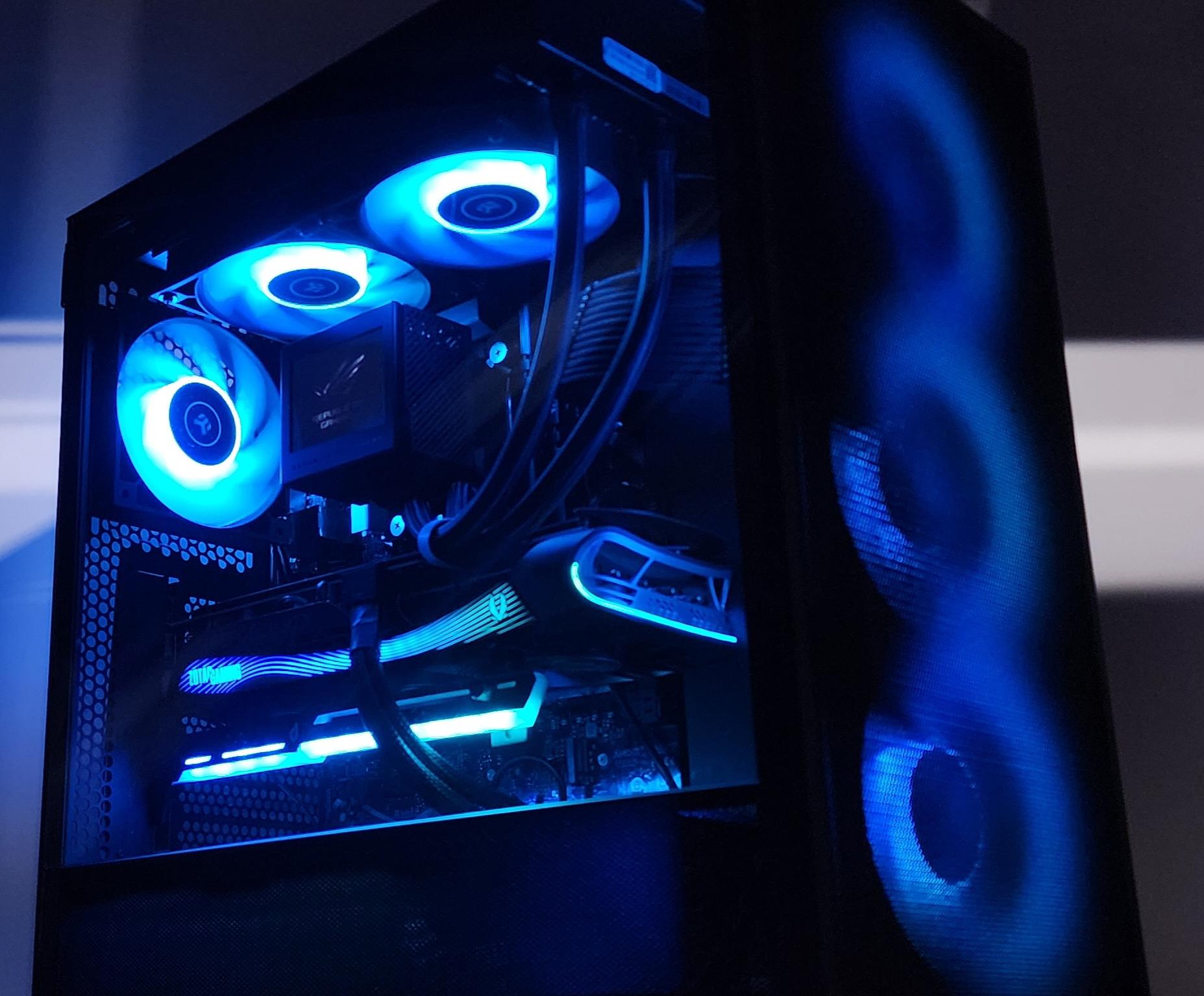 Gaming PC i7-12700KF 32GB RAM 1TB SSD RTX 4070 12GB Windows 11 Computer