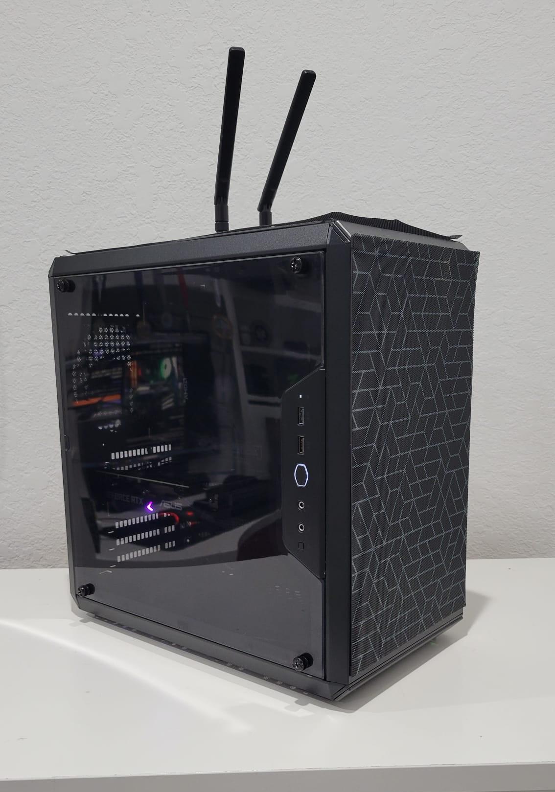 Prebuilt AMD Ryzen 5 5500 / RTX 3060 Gaming PC – 16GB RAM, 500GB NVMe, RGB Keyboard + Mouse