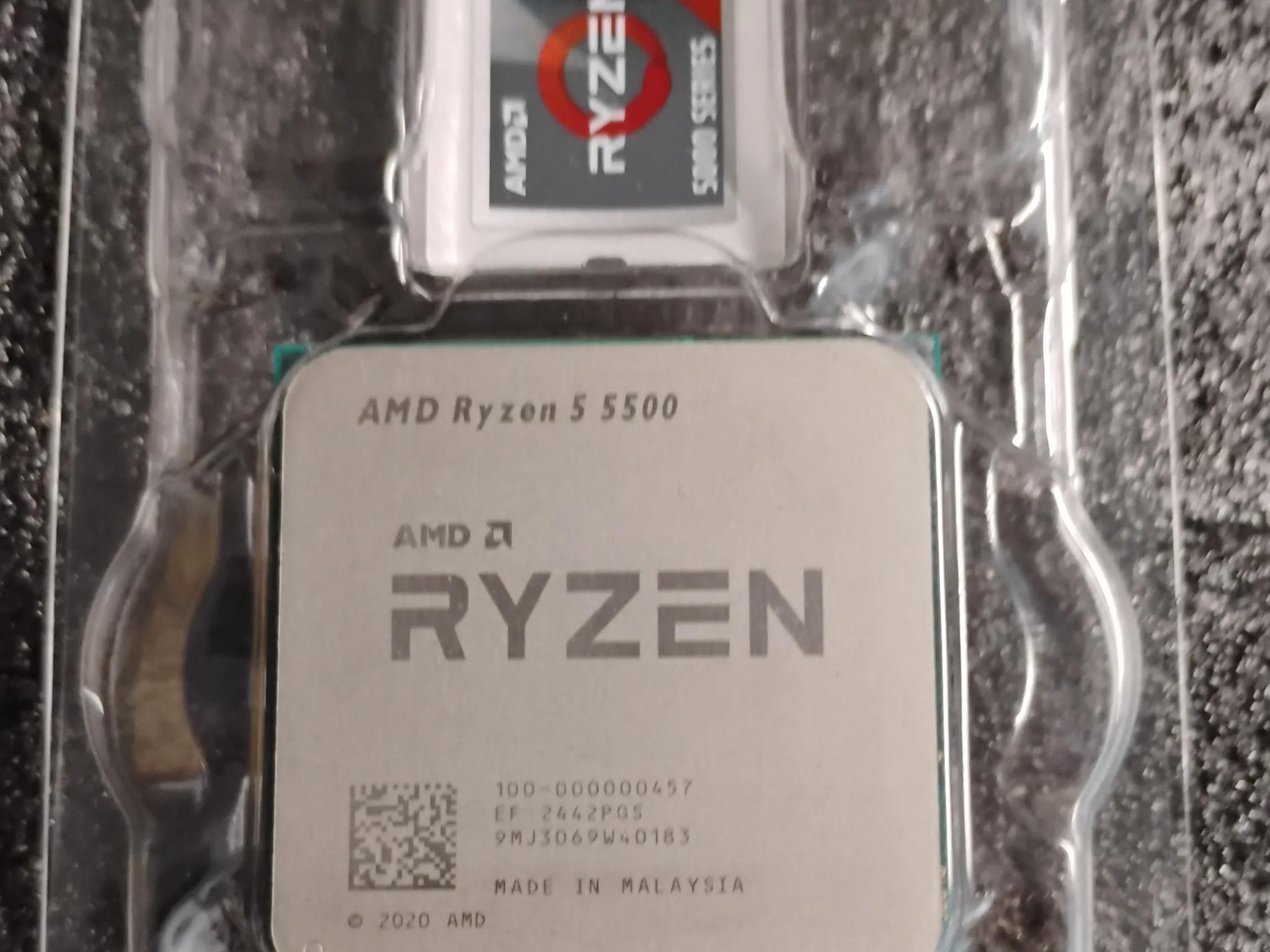 RE-FABULOUS | Ryzen 5 5500 Unlocked Processor | 6C 12T * 16Mb L3 * 3.6 to 4.2GHz boost CPU