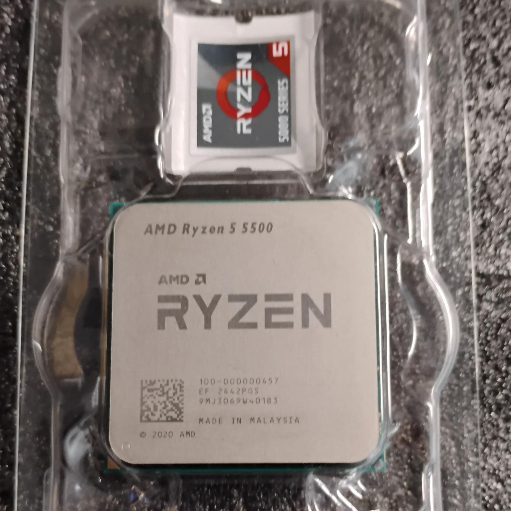 RE-FABULOUS | Ryzen 5 5500 Unlocked Processor | 6C 12T * 16Mb L3 * 3.6 to 4.2GHz boost CPU