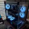 ❄️ GLACIER | RX 9070 GRE 12GB • Ryzen 7 5800X • 32GB • WiFi 6 • 360mm AIO