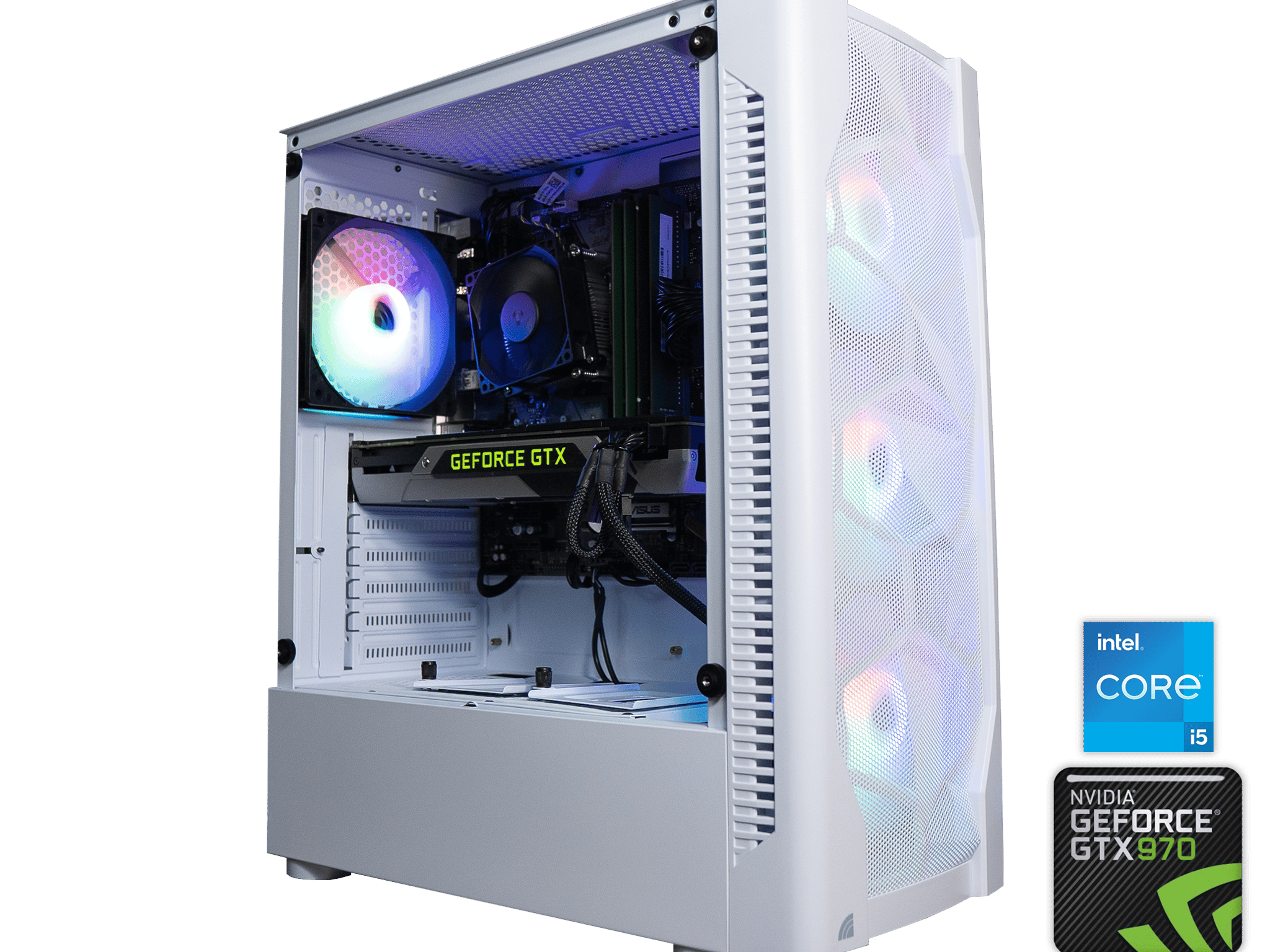 🍬🌠 BUDGET - BO6 Ready GAMING PC | NVIDIA GTX 970 4GB FE | INTEL i5 9400F | 32GB DDR4 RAM | 1.25TB |