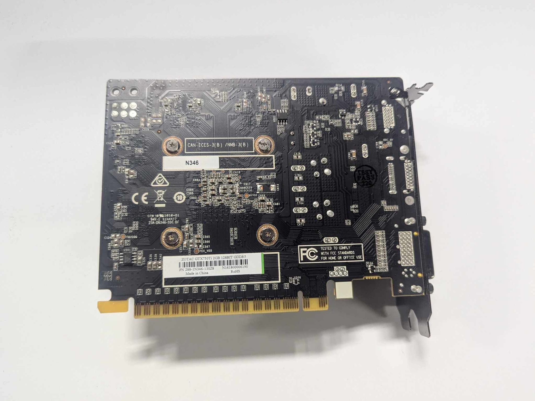 EVGA GTX 750 TI 2 GB! Free Shipping! Working!