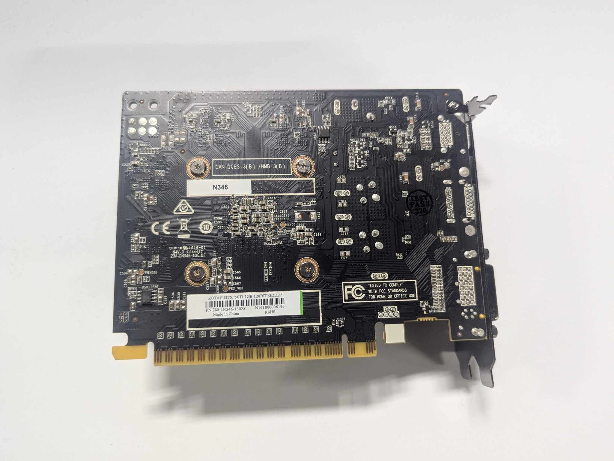 EVGA GTX 750 TI 2 GB! Free Shipping! Working!