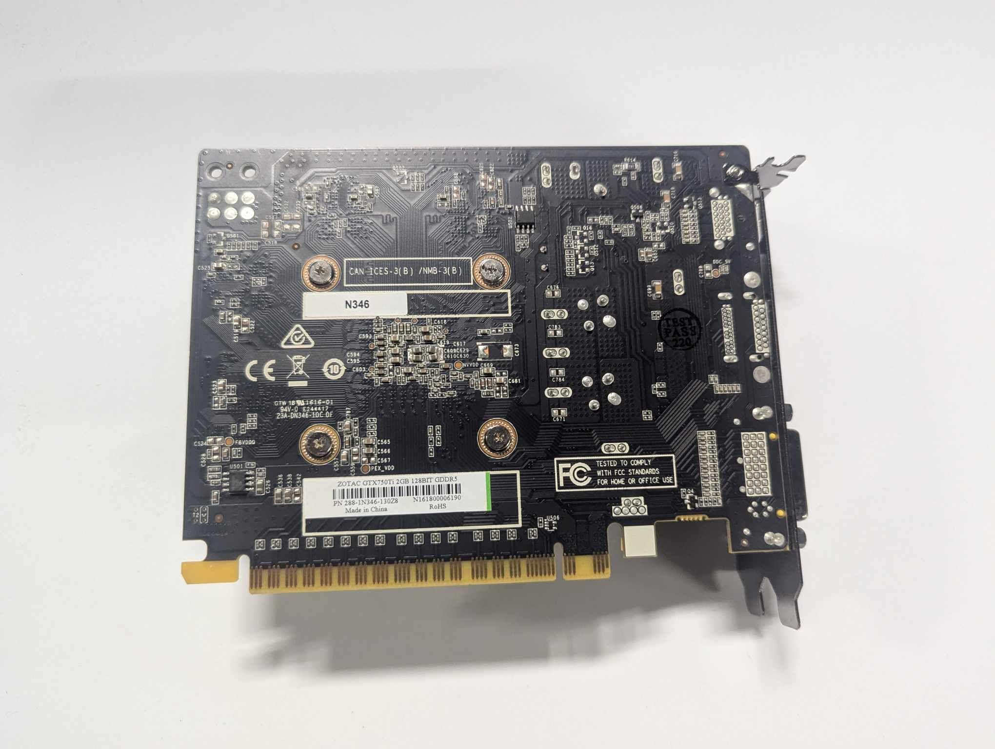 EVGA GTX 750 TI 2 GB! Free Shipping! Working!