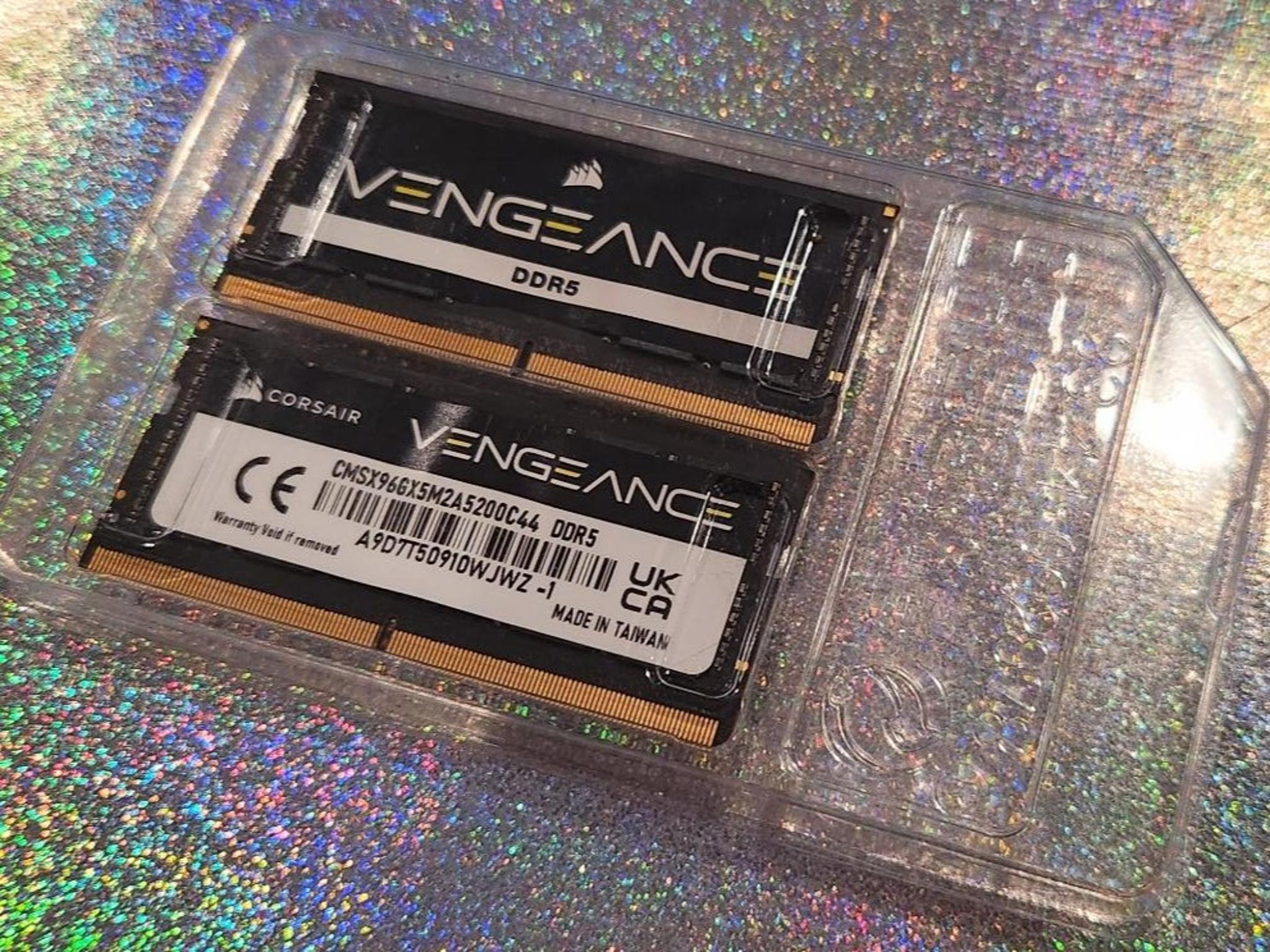 96GB Corsair Vengeance SO-DIMM (2 x 48GB) DDR5-5200