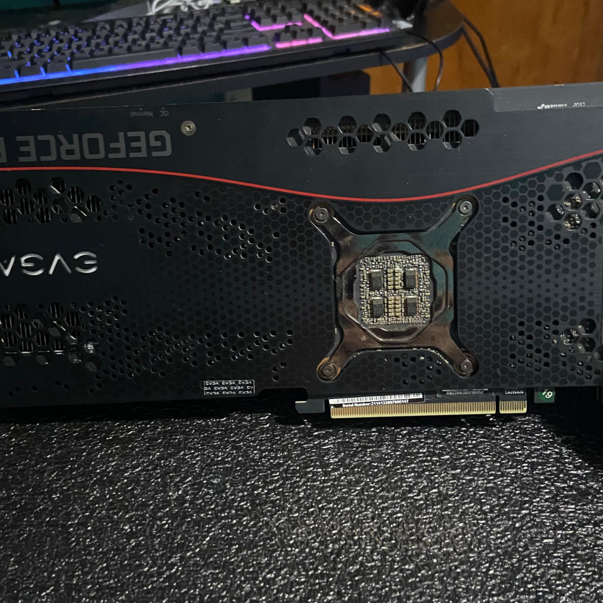 NVIDIA 3080 EVGA FTW3 ultra edition