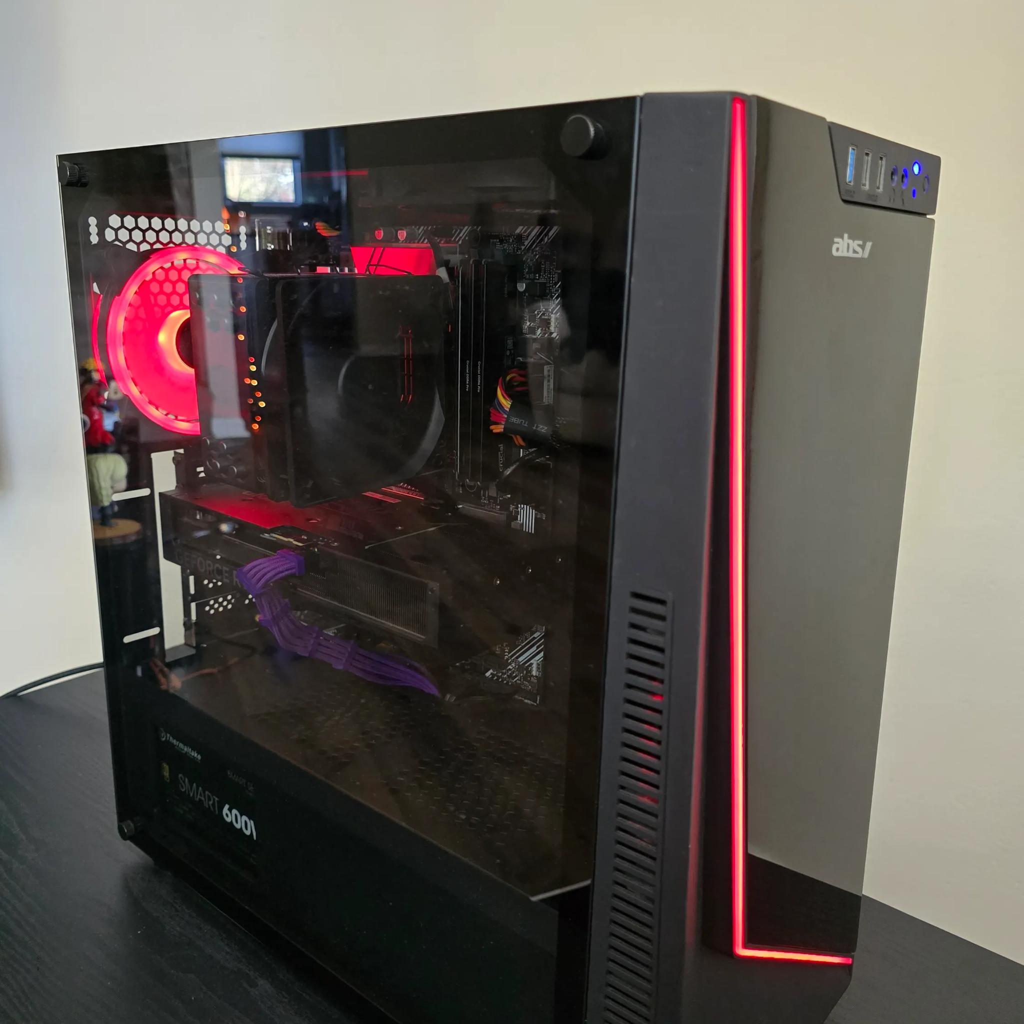 I5-10600k | RTX 4070 | 72GB DDR4 | 1.5TB SSD - Gaming PC