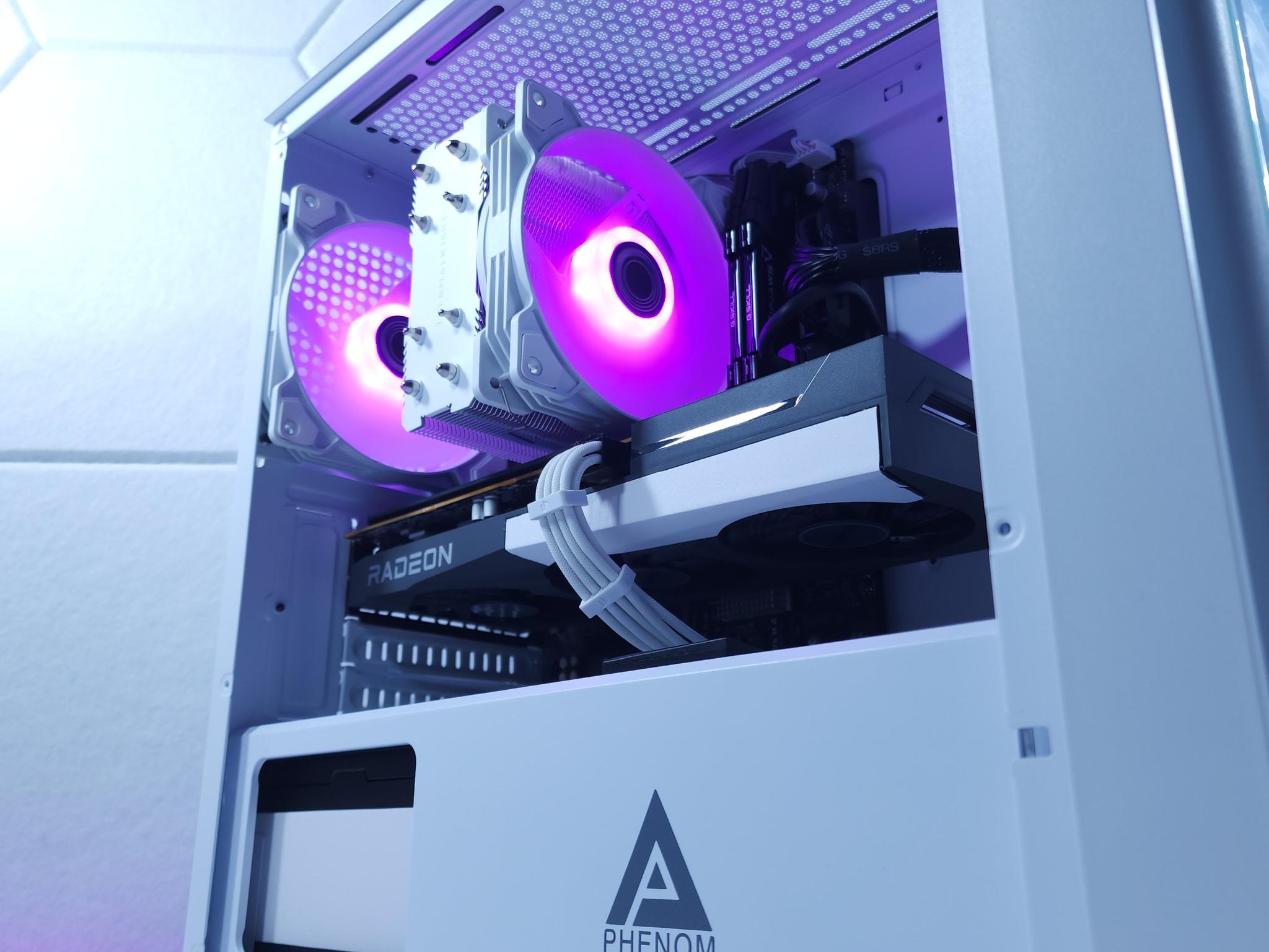 💜🤍1080p Gaming | RX 6600 | Core i3 12100T | 32GB 3200MHz | 1TB SSD