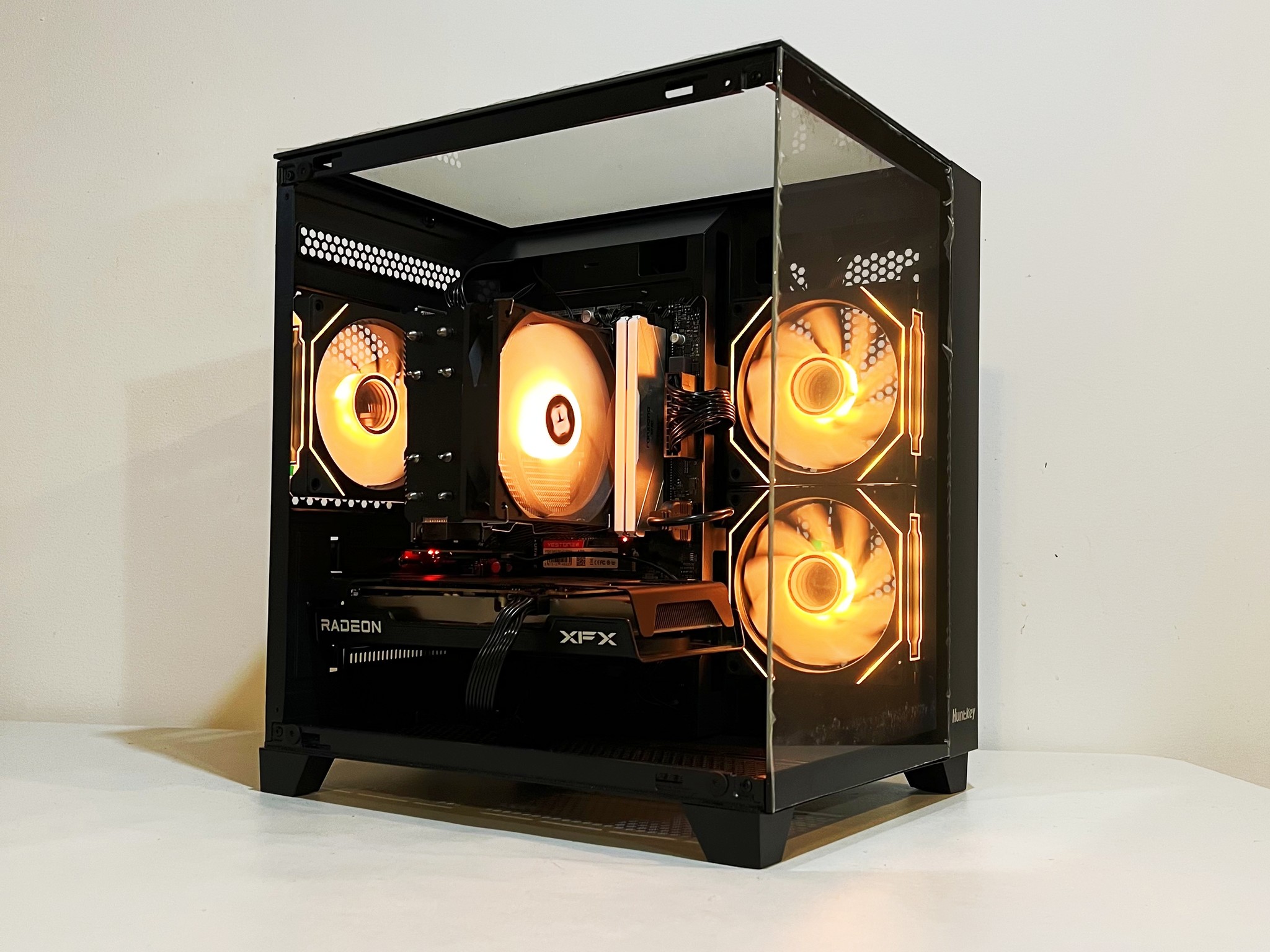🔥SALE🔥 R5-5600|RX 6600|16GB RAM|1TB M.2||WIFI|ARGB Fans| -DepxTech Pre-Built PC