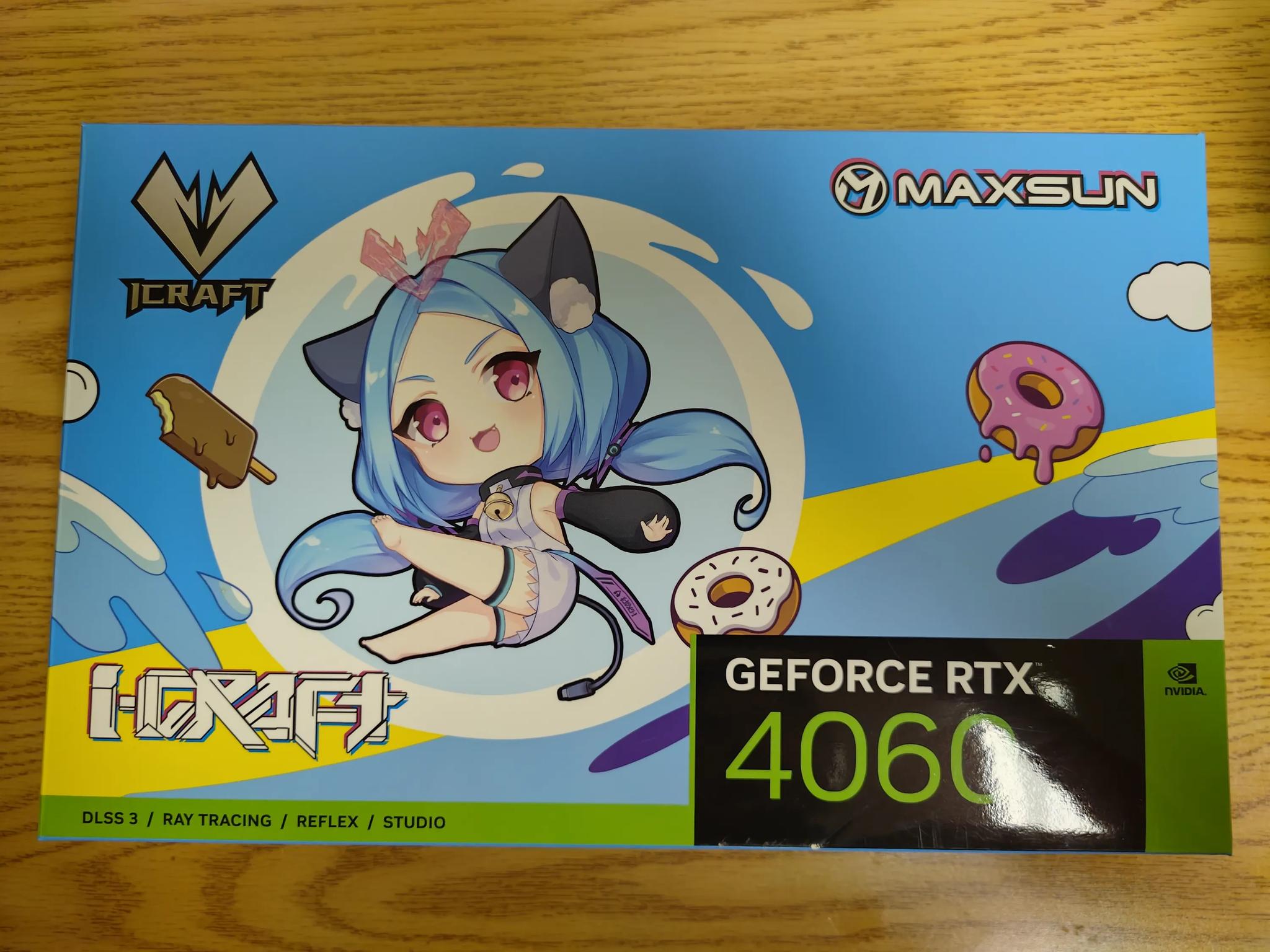 Maxsun ICraft RTX 4060 8gb Waifu
