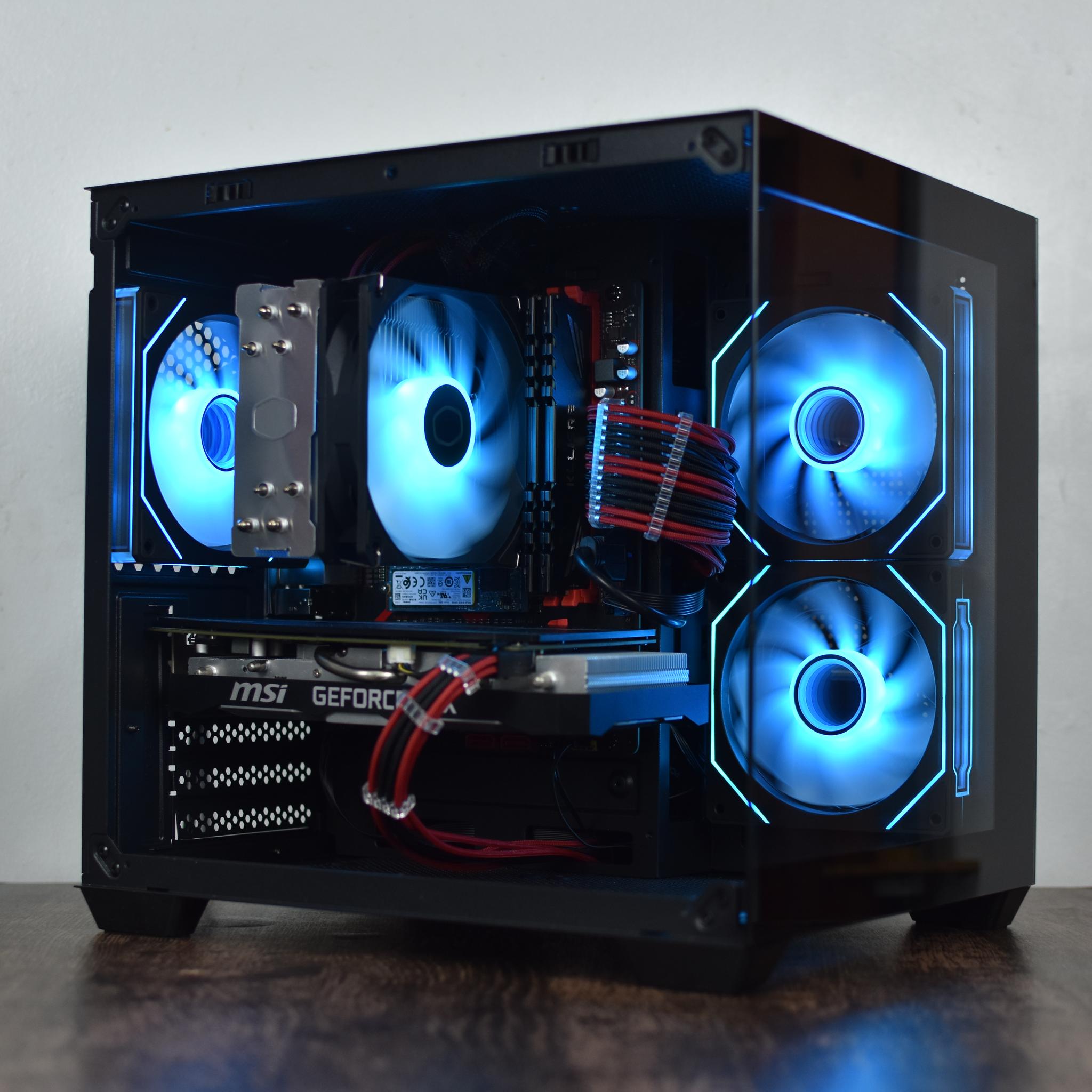 🖤Black & Red❤️ Budget Gaming PC (Ryzen 5 3600 + RTX 2060 Super + 16gb of ram)