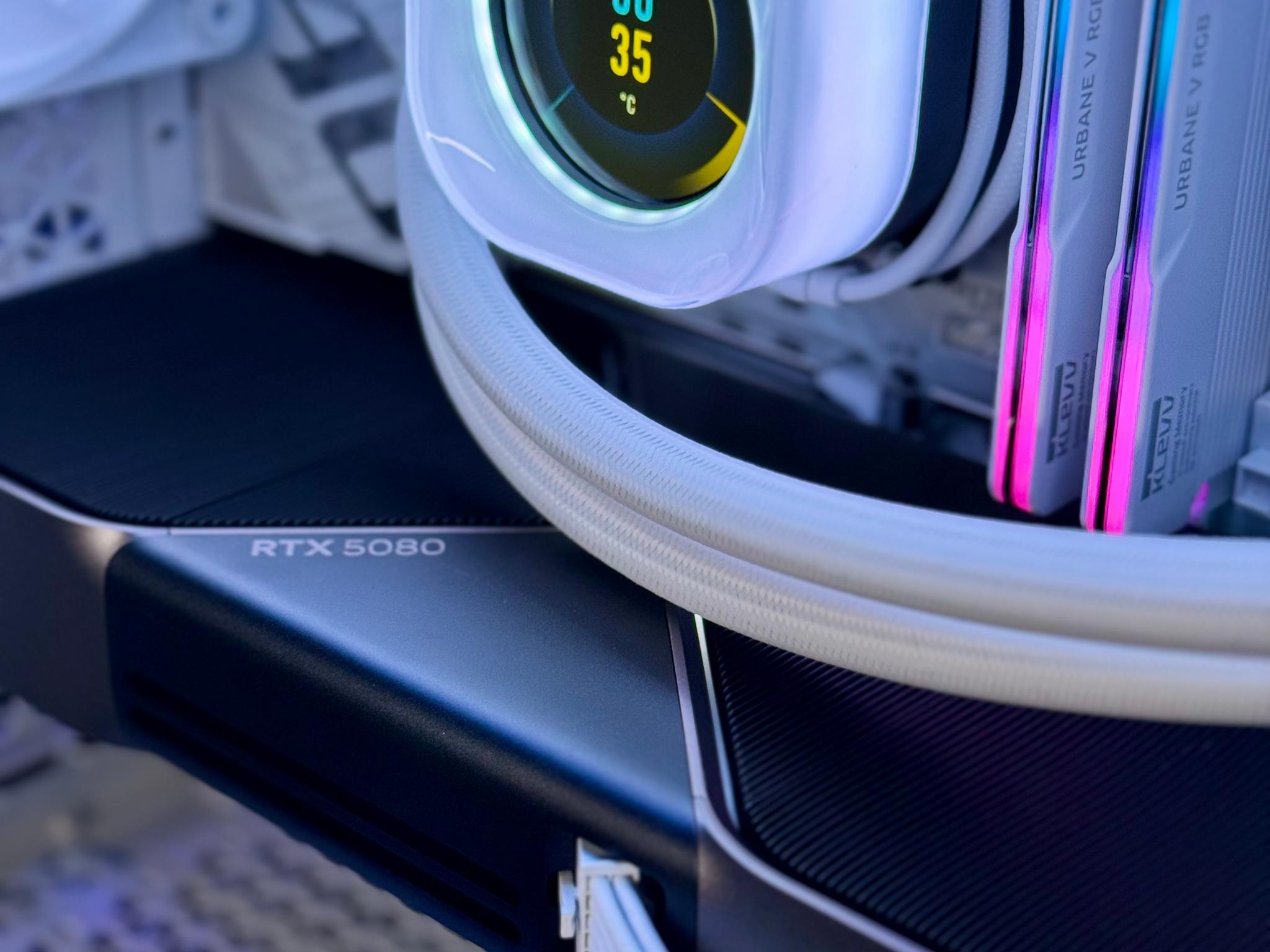 Almost Heaven III 🪽🪽 🪽 5080 FE ☀️ 9800X3D 🌙 32GB RAM DDR5 6000 CL28 ✨ 2TB SSD 📖 White Build