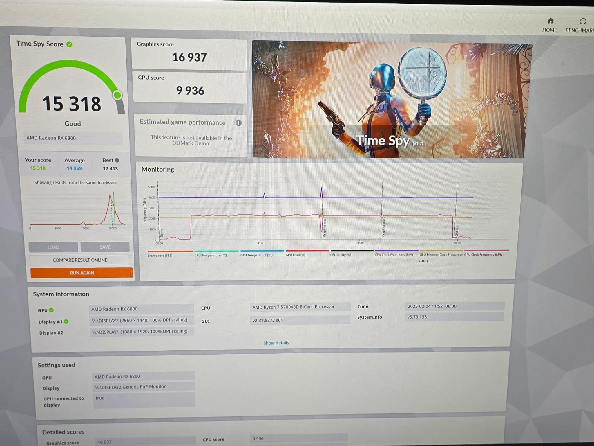 Xfx swft 319 6800 16gig