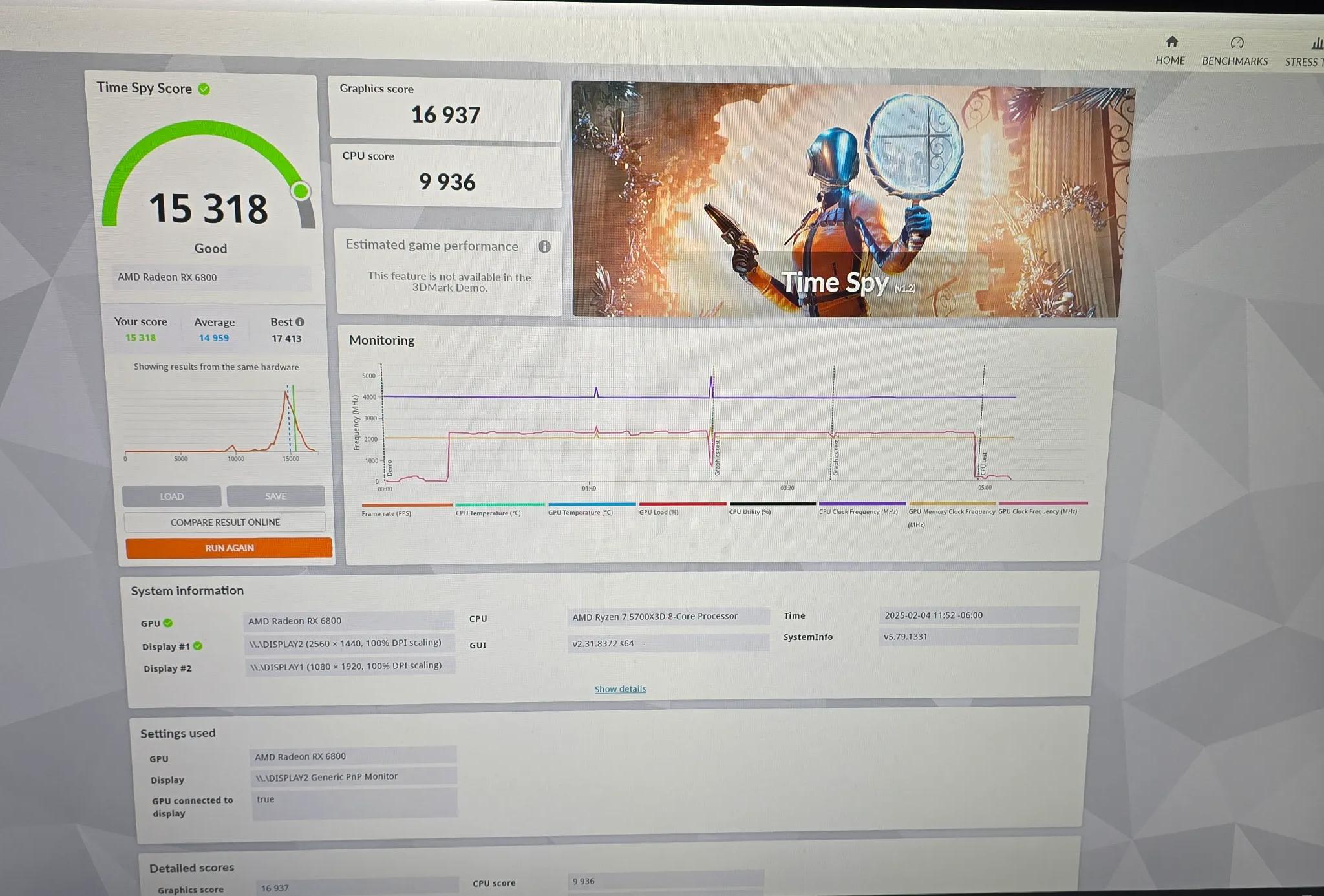 Xfx swft 319 6800 16gig