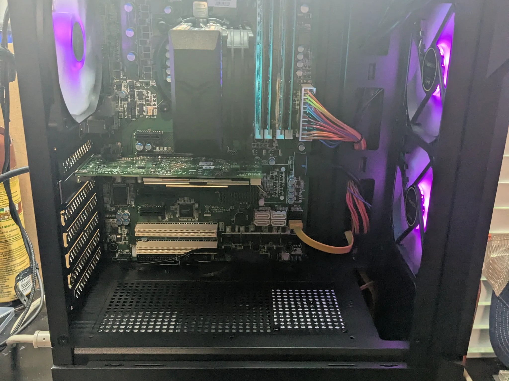 Ultra Budget RGB | i5-4570S, 16GB RAM, 480GB SSD, Nvidia 4GB Quadro, RGB, WiFi, Warranty