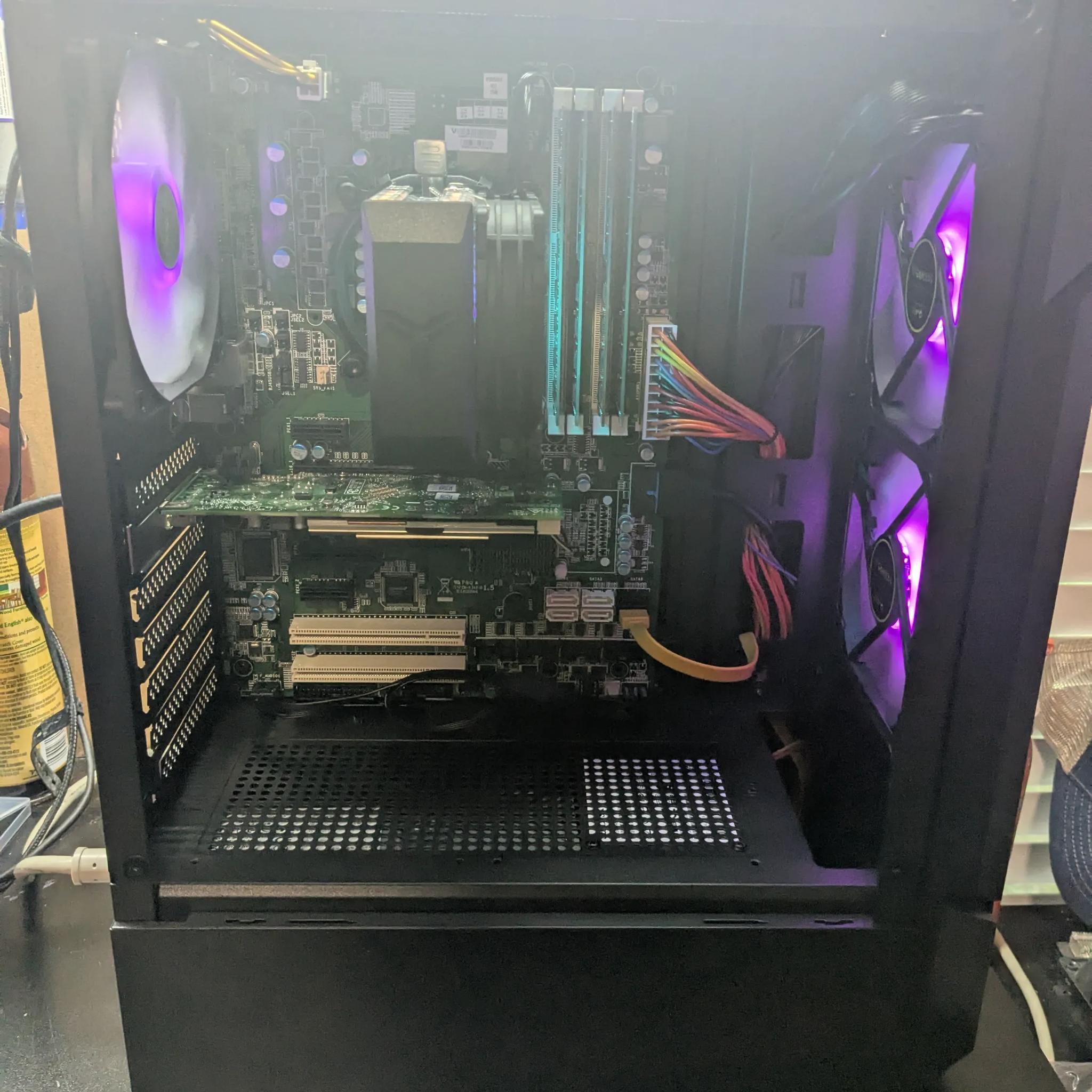 Ultra Budget RGB | i5-4570S, 16GB RAM, 480GB SSD, Nvidia 4GB Quadro, RGB, WiFi, Warranty