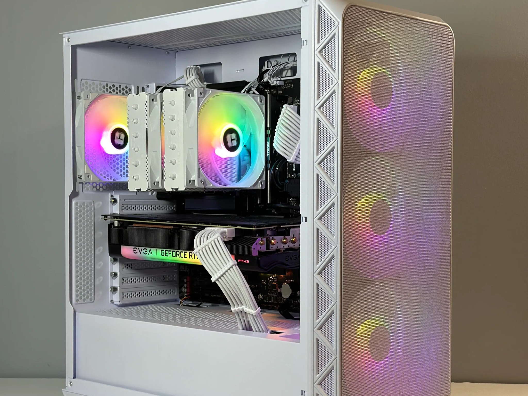 RTX 3070 | Intel i5 12600KF | 32GB RAM | 2TB SSD | Custom White Gaming PC WIFI WIN10