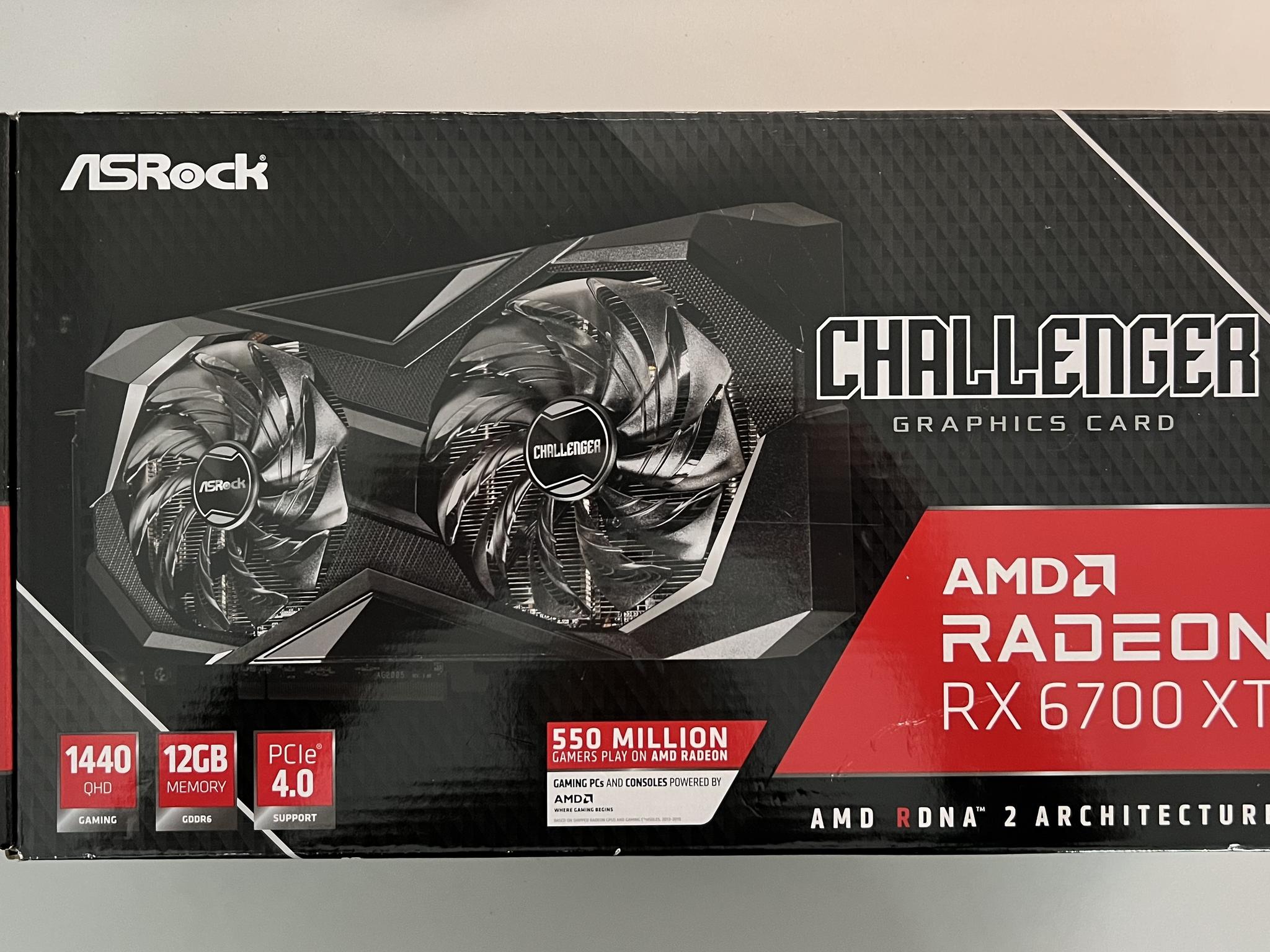 ASRock Radeon RX 6700 XT Challenger 12GB