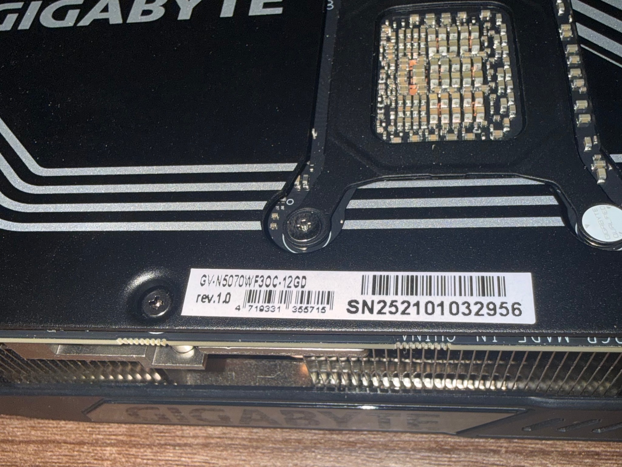 GIGABYTE GeForce RTX 5070 WINDFORCE OC SFF 12G