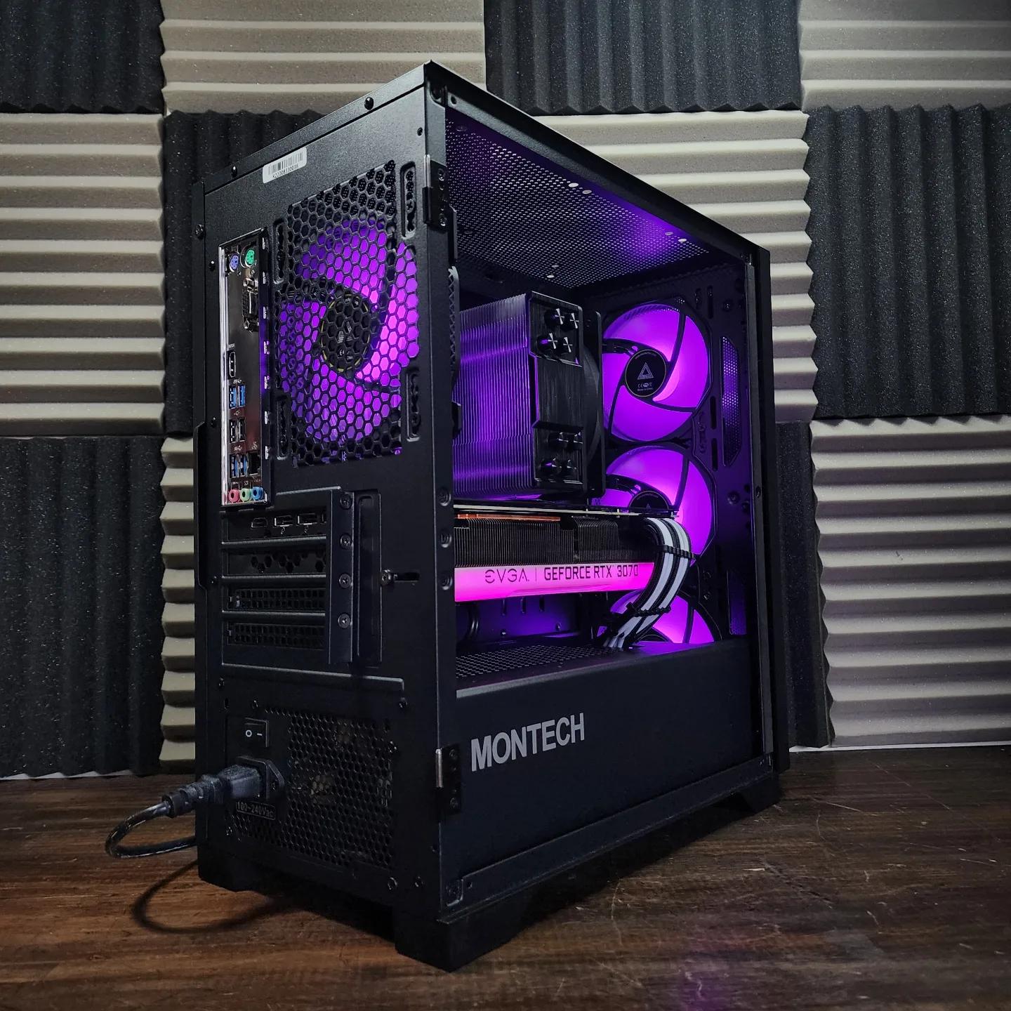 🖤💜🖤 RTX 3070 FTW3 // AMD Ryzen 7 5700G // Zenith 16GB 3200MHz