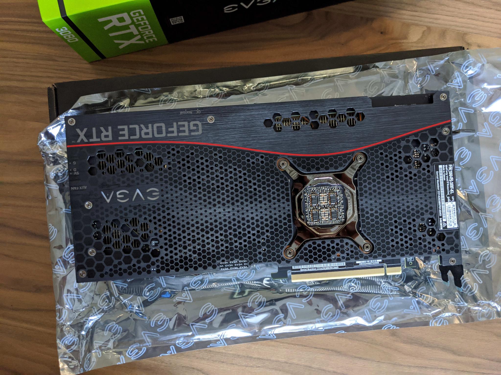 EVGA GeForce RTX 3080 FTW3 ULTRA GAMING, 10G-P5-3897-KL, 10GB GDDR6X