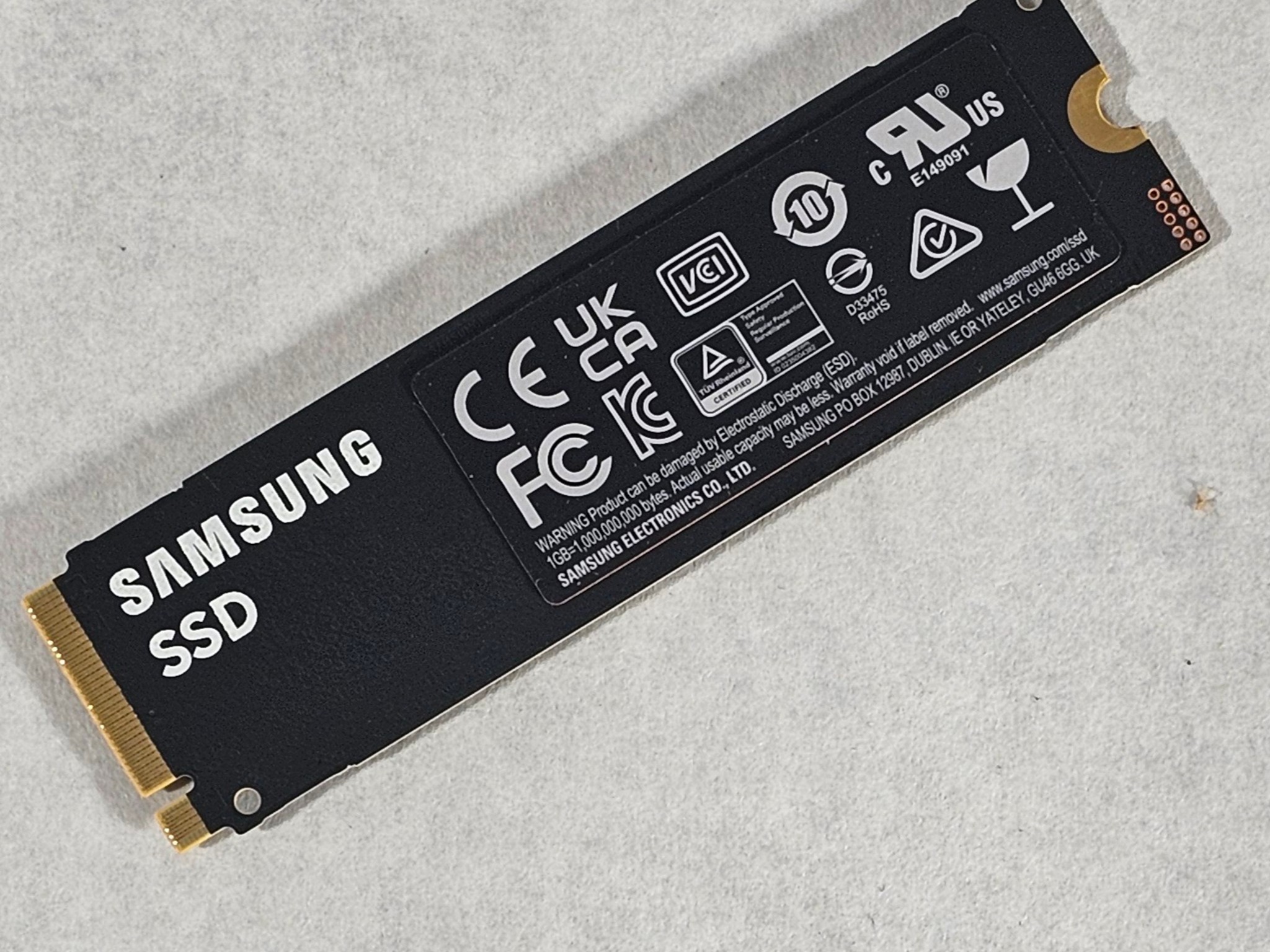 1TB NVMe M.2 SSD Samsung 990 PRO V-NAND