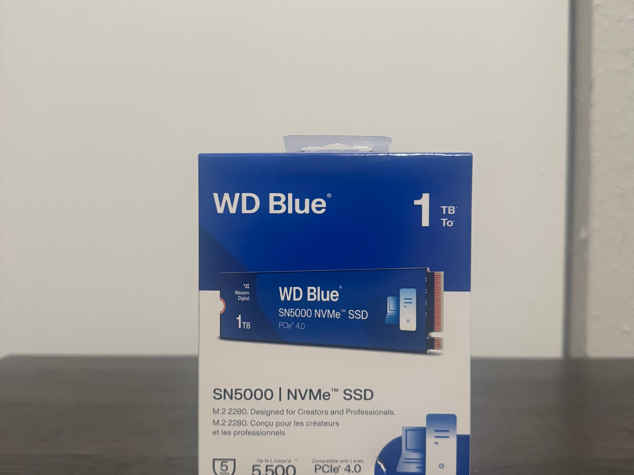 BRAND NEW SEALED-Western Digital WD Blue SN5000 NVMe PCIe 4.0 SSD 1TB M.2 2280