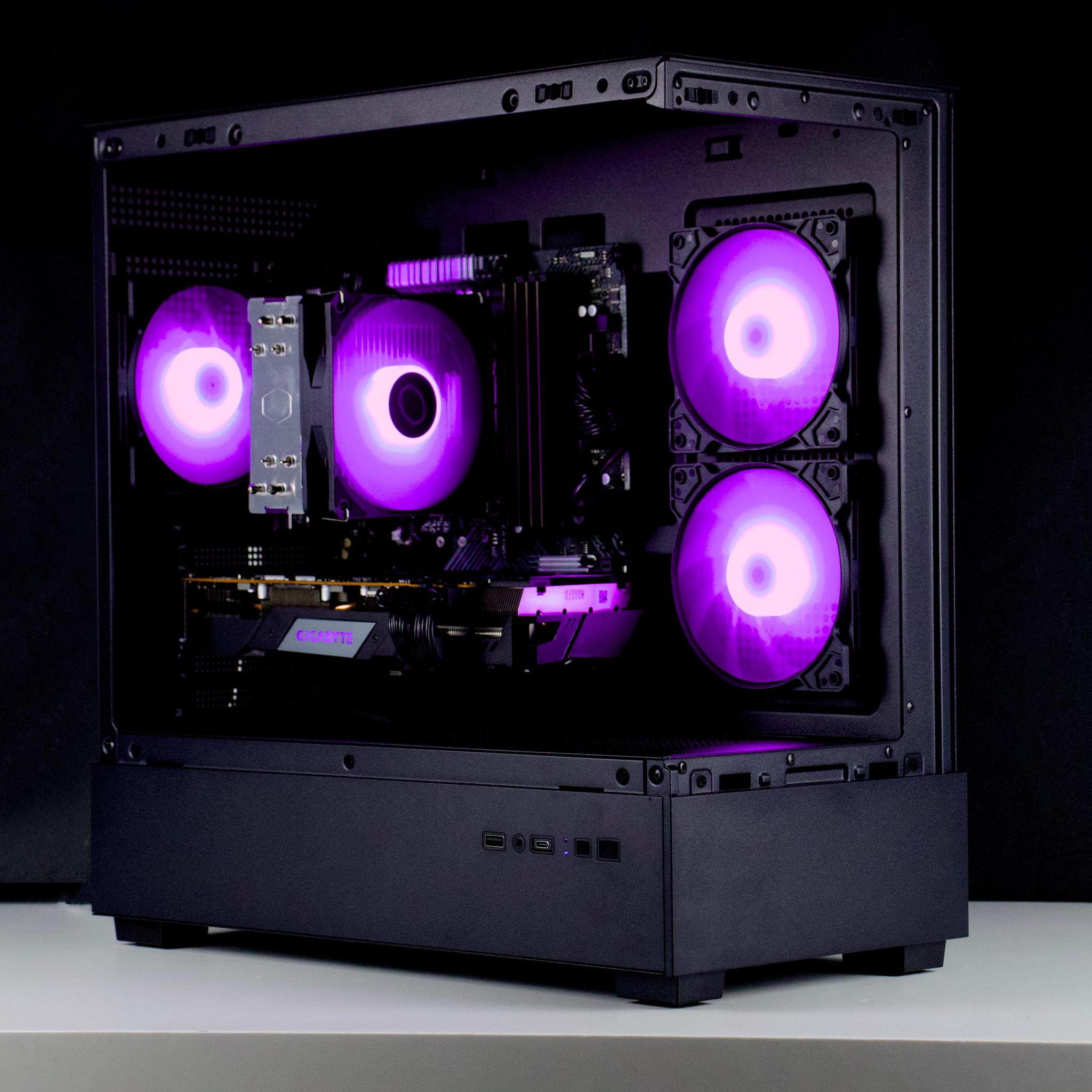 🟥⬛ Gaming PC – RX 5700XT, Ryzen 5 3600, 16GB RAM, 1TB SSD - WiFi, BlueTooth ⬛🟥