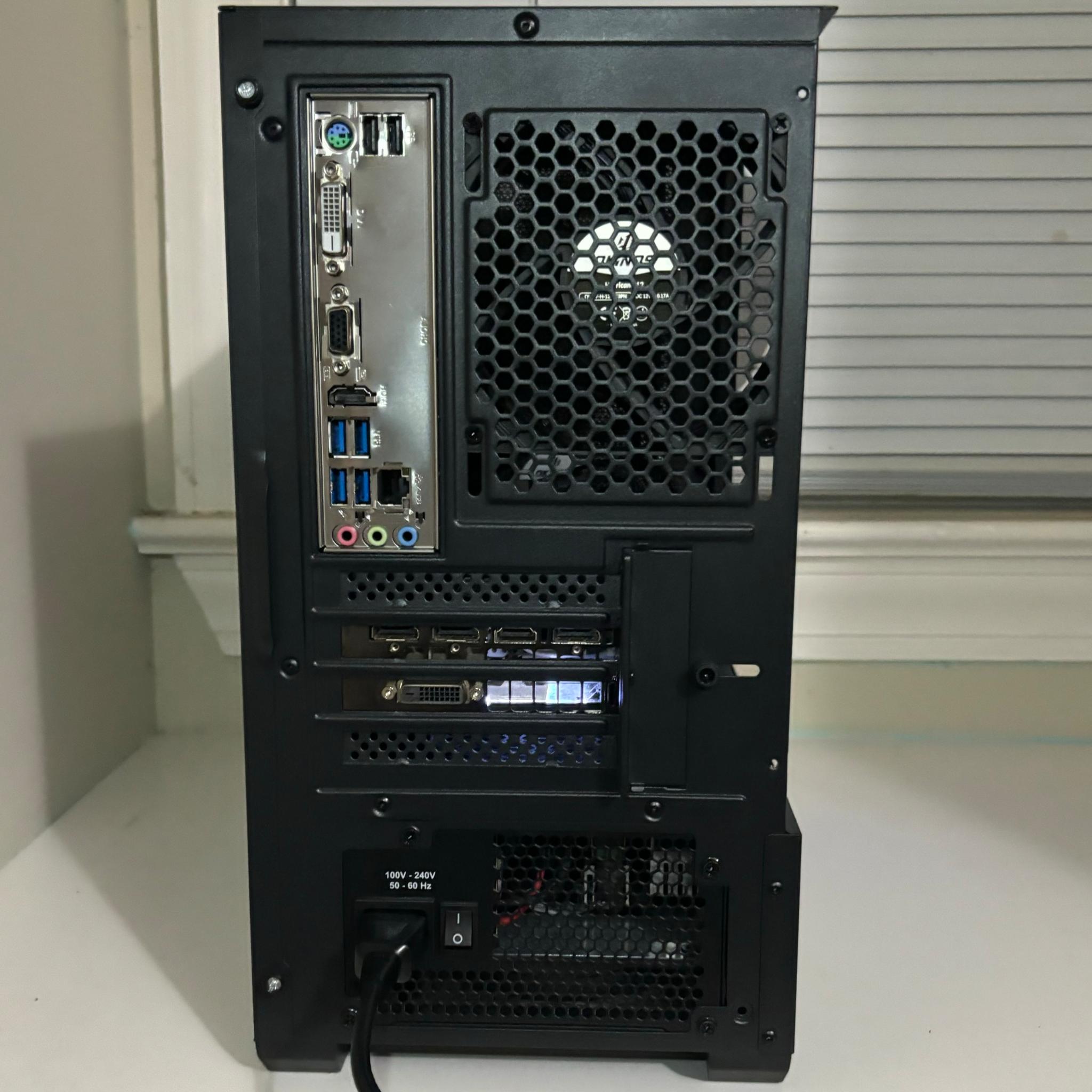 GTX 1080 | Ryzen 5 | 32GB RAM | NVMe