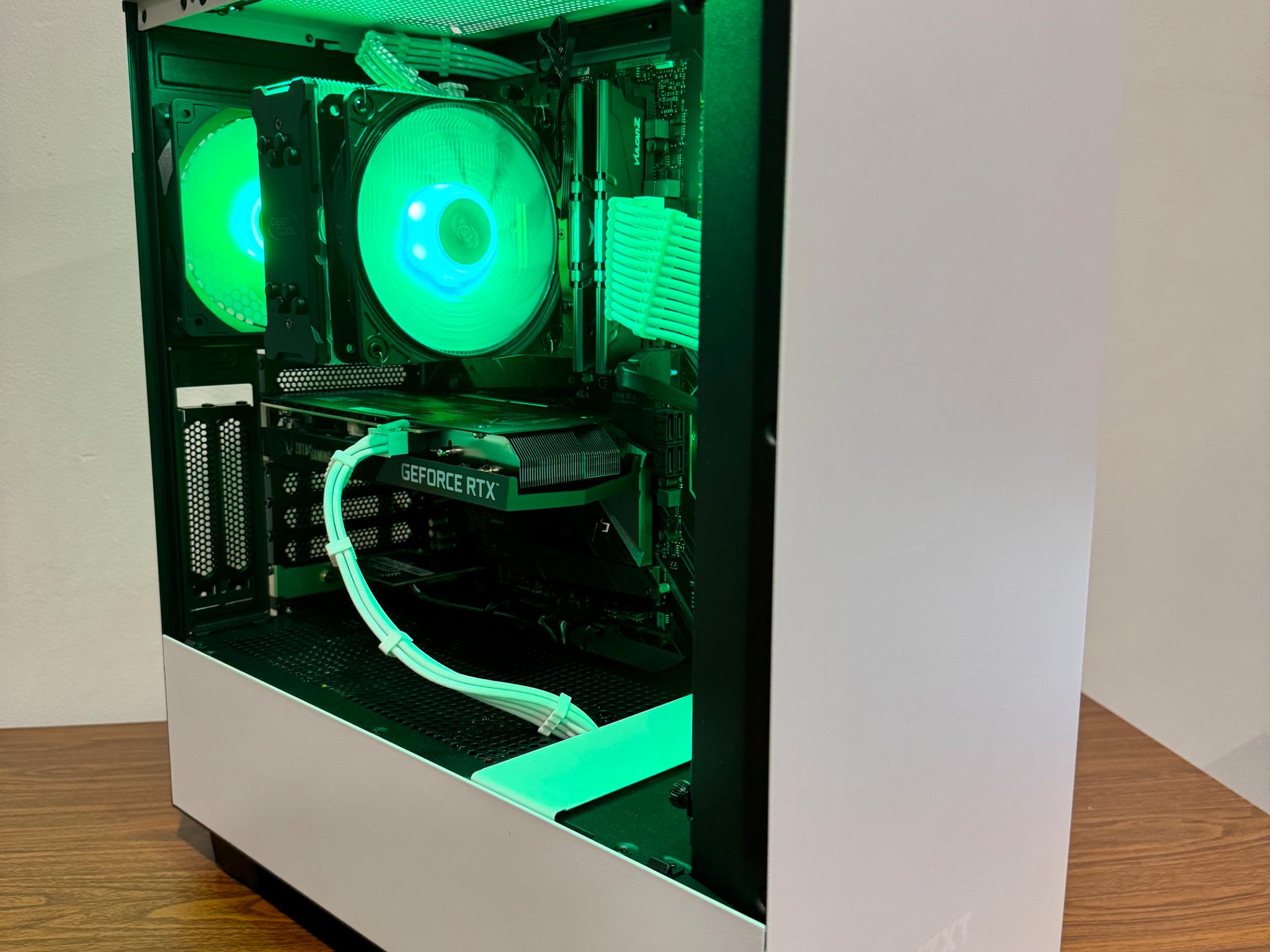White RGB Gaming PC 🤍 | Intel i5 + RTX 3060 | Smooth, Powerful, Reliable