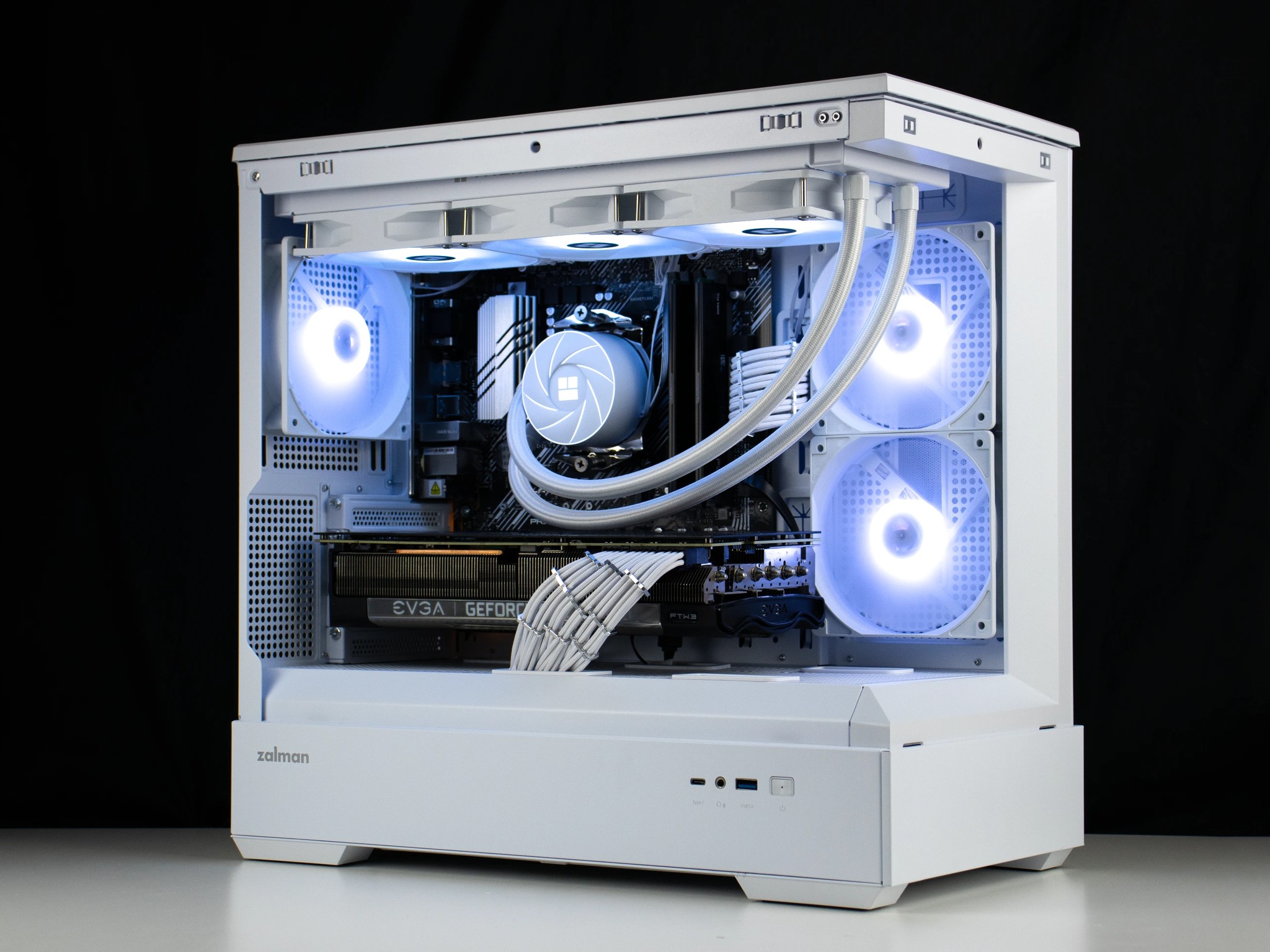 ❄️🧊💎- Whiteout 1440P Gaming PC | RTX 3080, Ryzen 7 5700X, 32GB RAM, 1TB NVMe SSD ❄️🧊💎