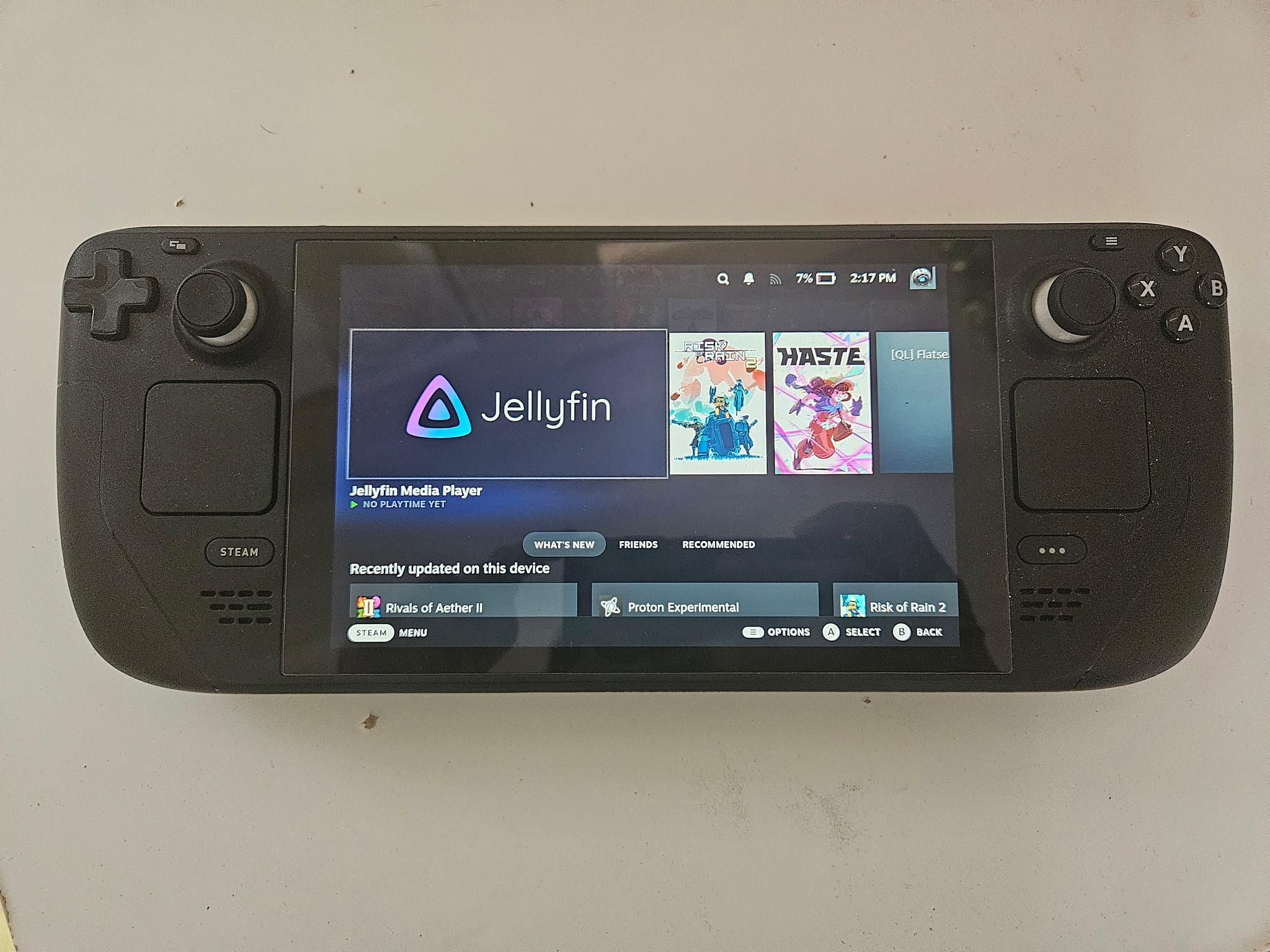 Used Steam Deck (Launch Version, LCD, 256GB) w/ Charger & Case