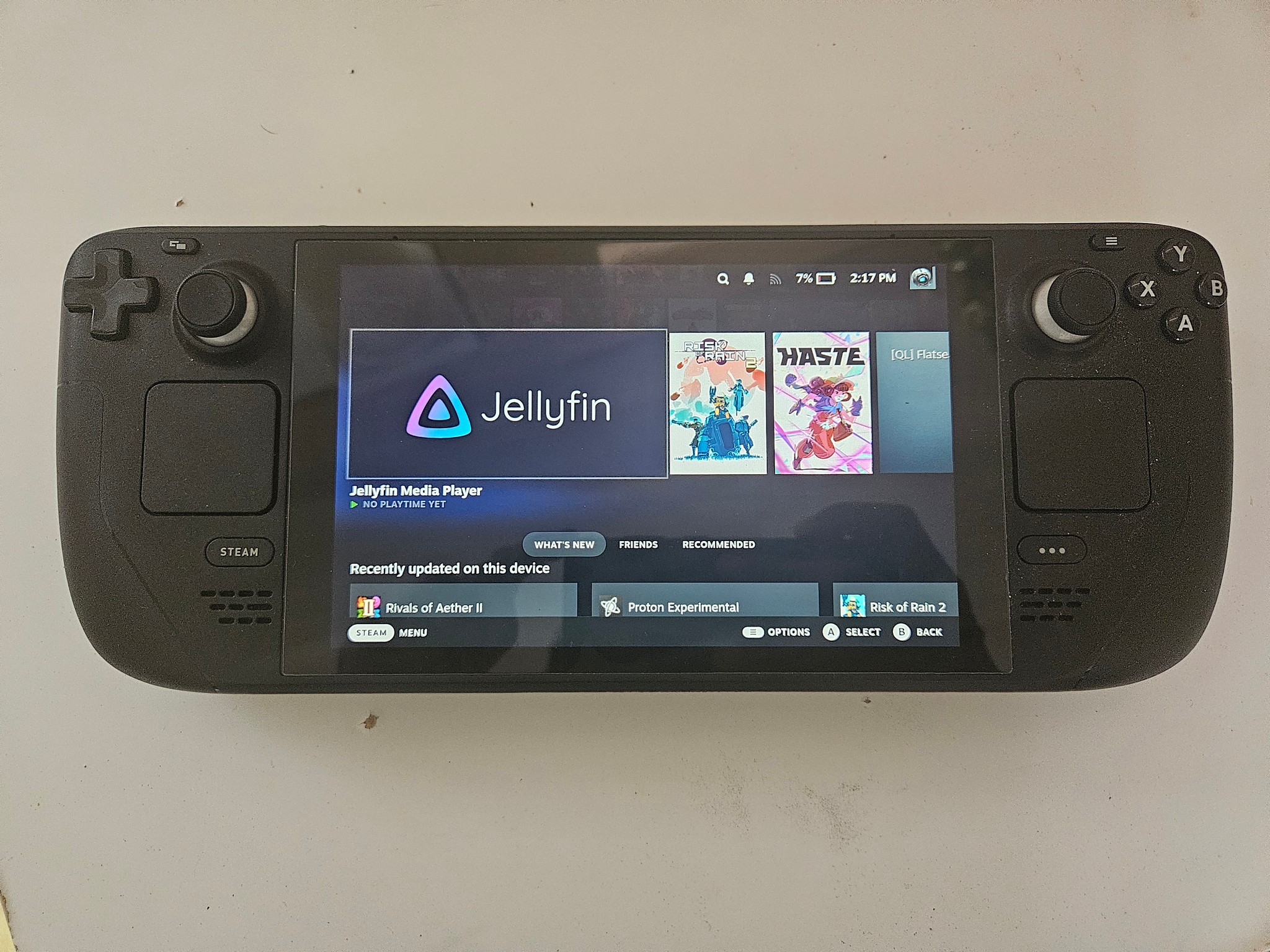 Used Steam Deck (Launch Version, LCD, 256GB) w/ Charger & Case