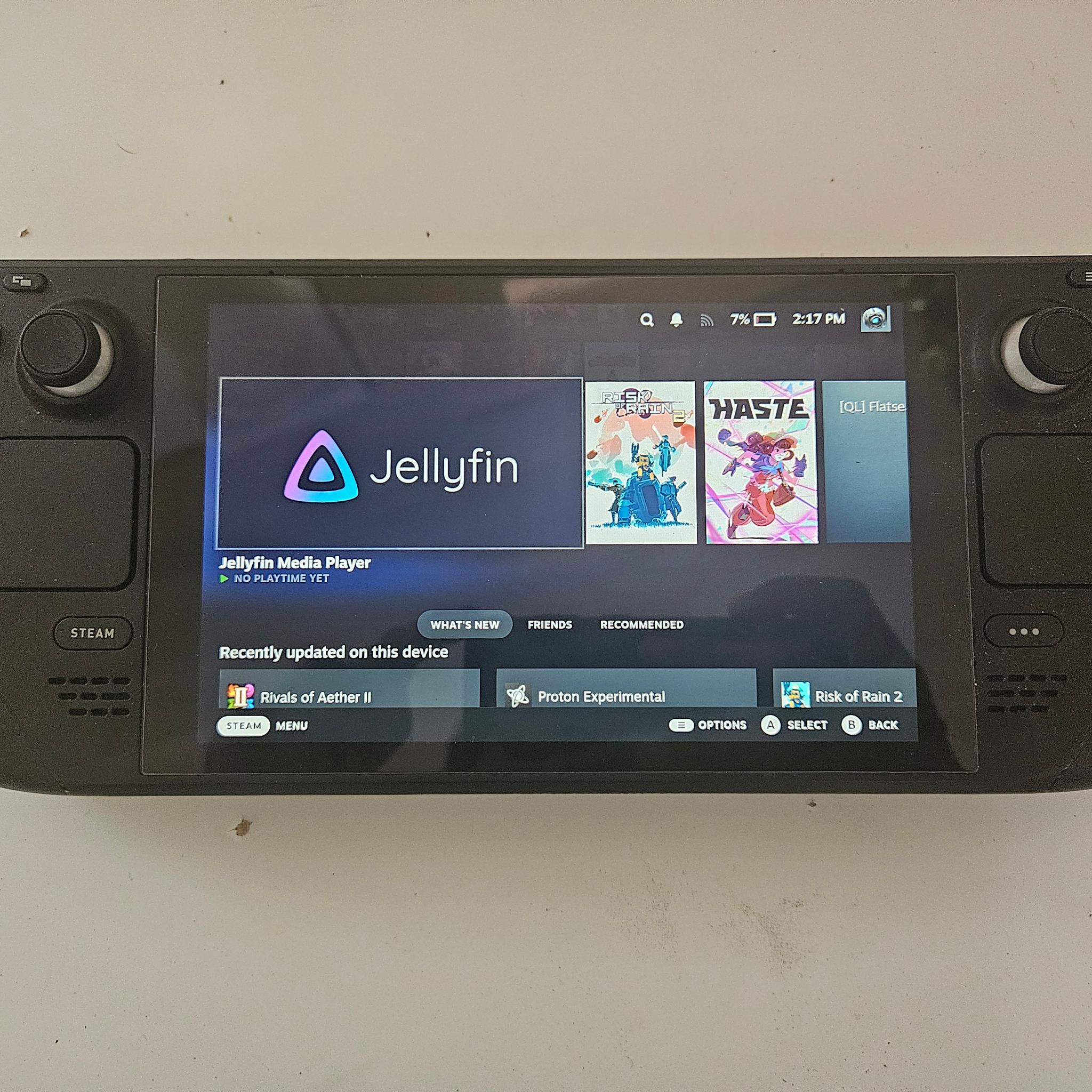 Used Steam Deck (Launch Version, LCD, 256GB) w/ Charger & Case