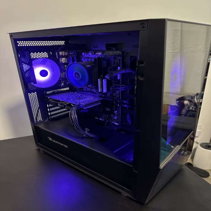 iBUYPOWER - Slate MR Gaming Desktop - Intel i7-11700F