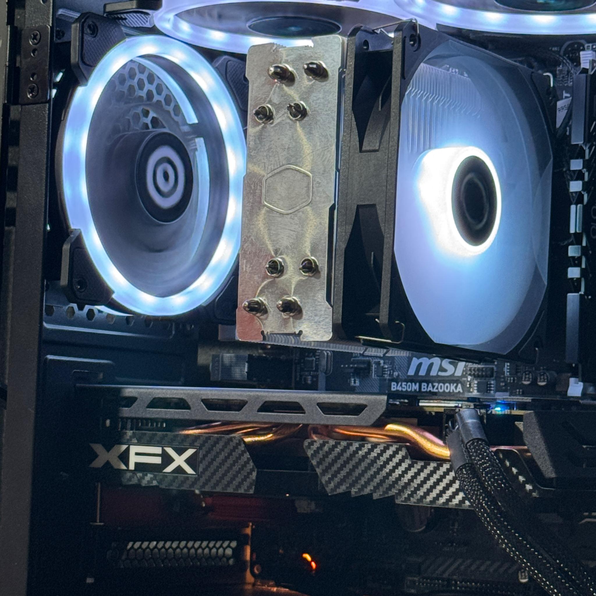 🔥 Gaming PC | Ryzen 5 2600 | RX 580 8GB | 16GB DDR4 | 500GB NvMe | WiFi + BT
