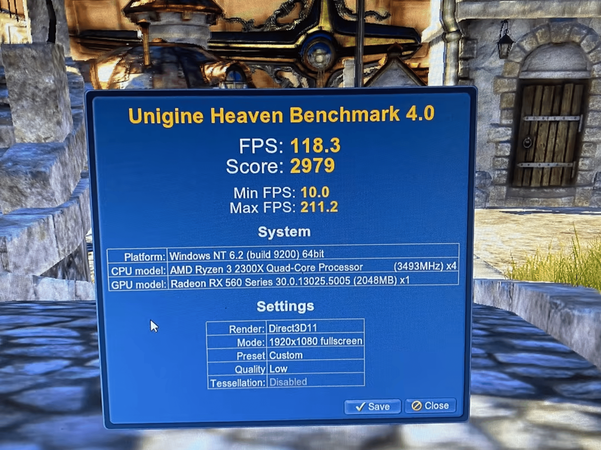 Budget Gaming PC with Ryzen 3 2300x and Rx560