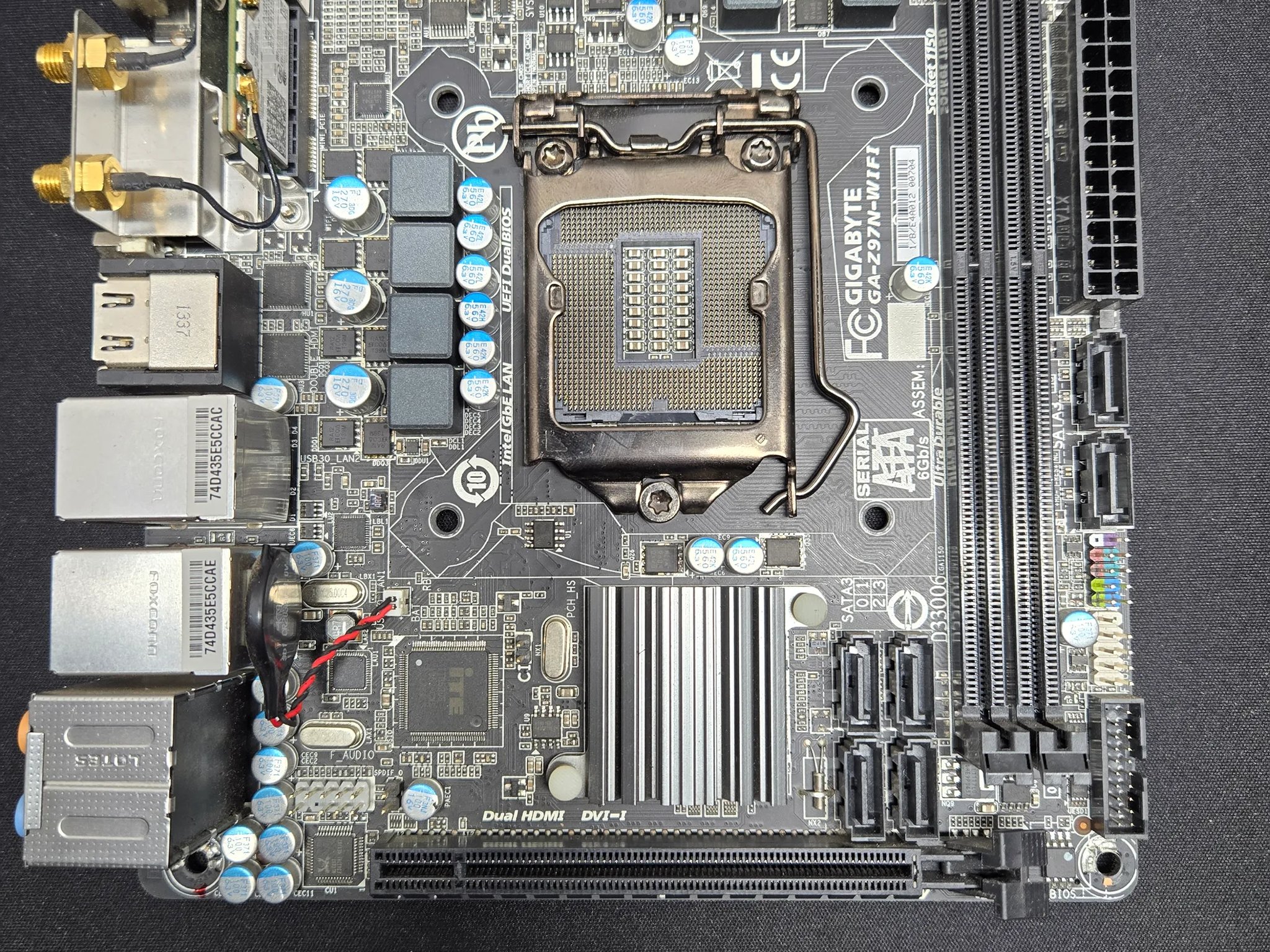 Gigabyte Z97 ITX Motherboard