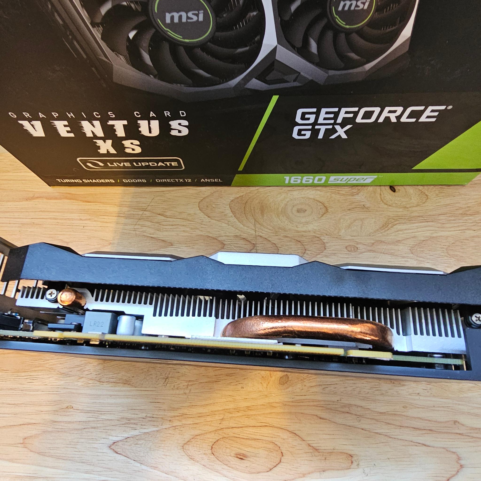 MSI GeForce GTX 1660 SUPER VENTUS XS OC