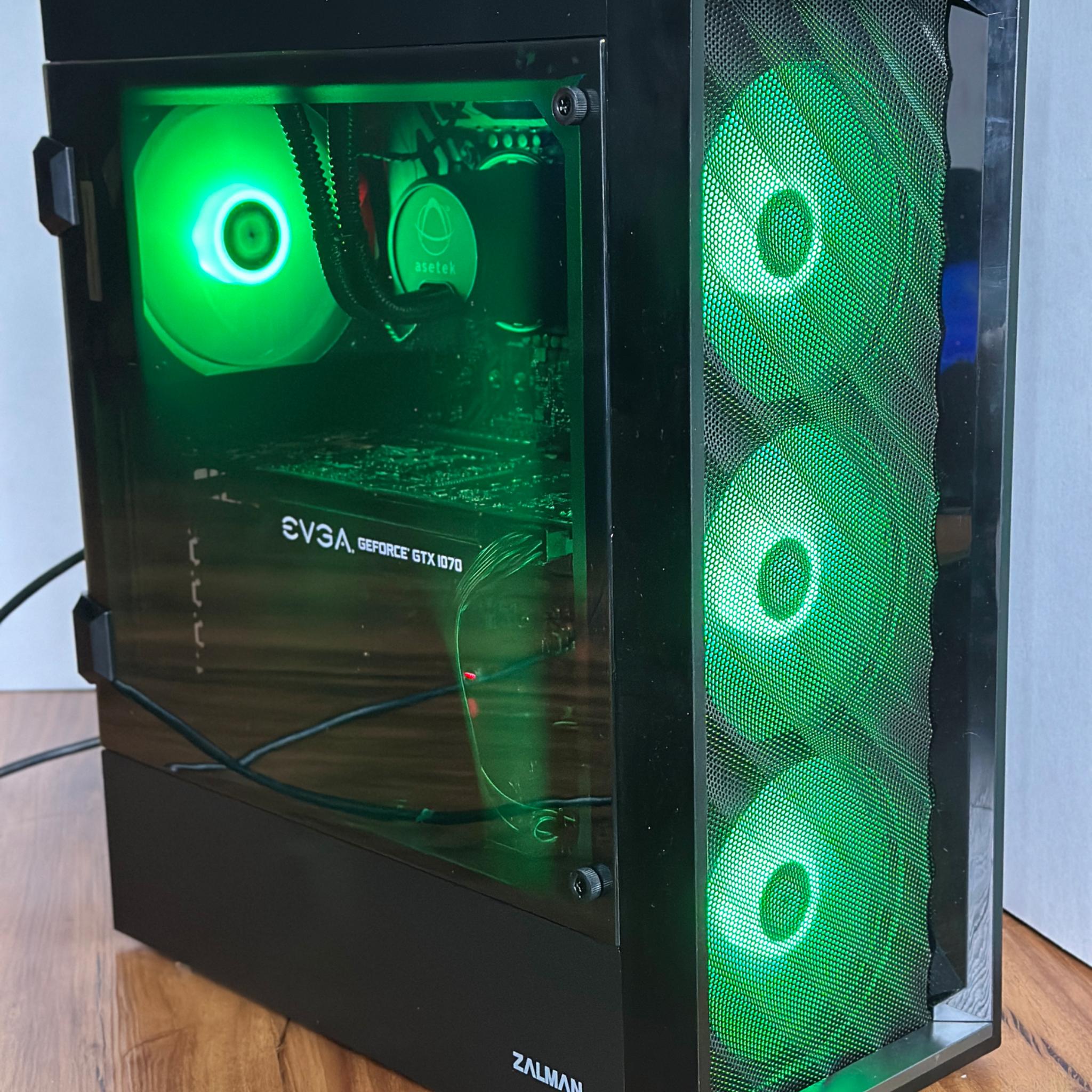 GeForce GTX 1070　core i7 7700k デスクトップPC GTX 1070 | Core i7 7700k | 16GB DDR4 | 1.13TB | Windows 11